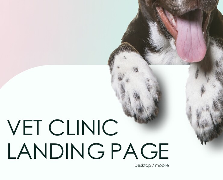 Vet clinic | Landing page — Интерфейсы на Dprofile
