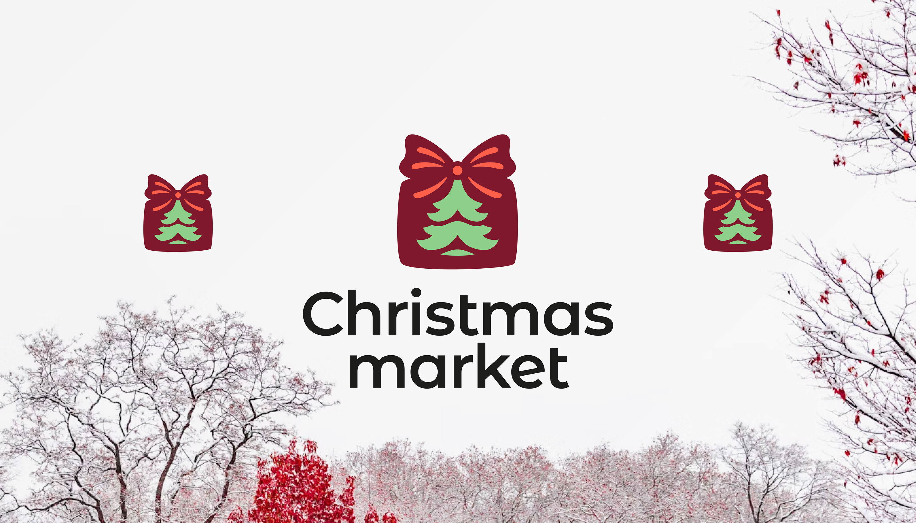Christmas market | Лого & Фирменный стиль — Изображение №2 — Брендинг, Маркетинг на Dprofile
