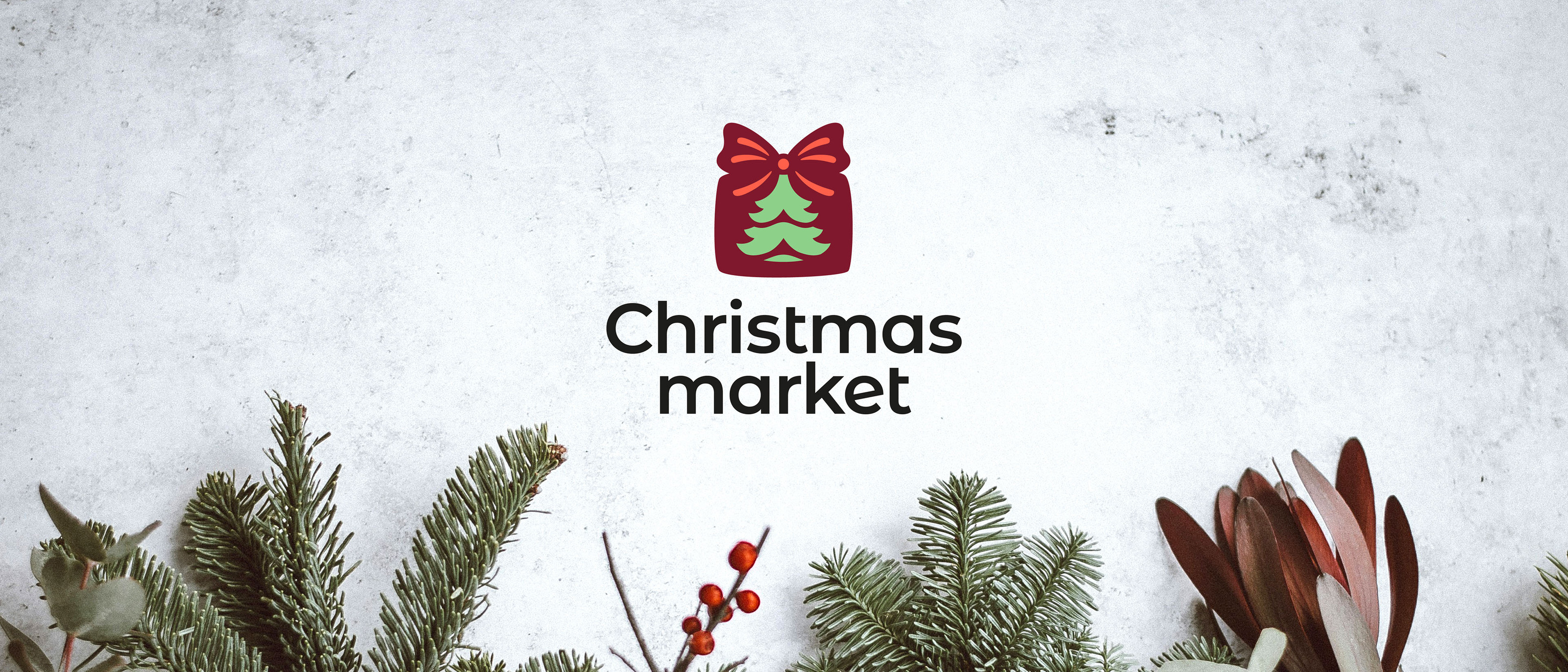 Christmas market | Лого & Фирменный стиль — Изображение №1 — Брендинг, Маркетинг на Dprofile
