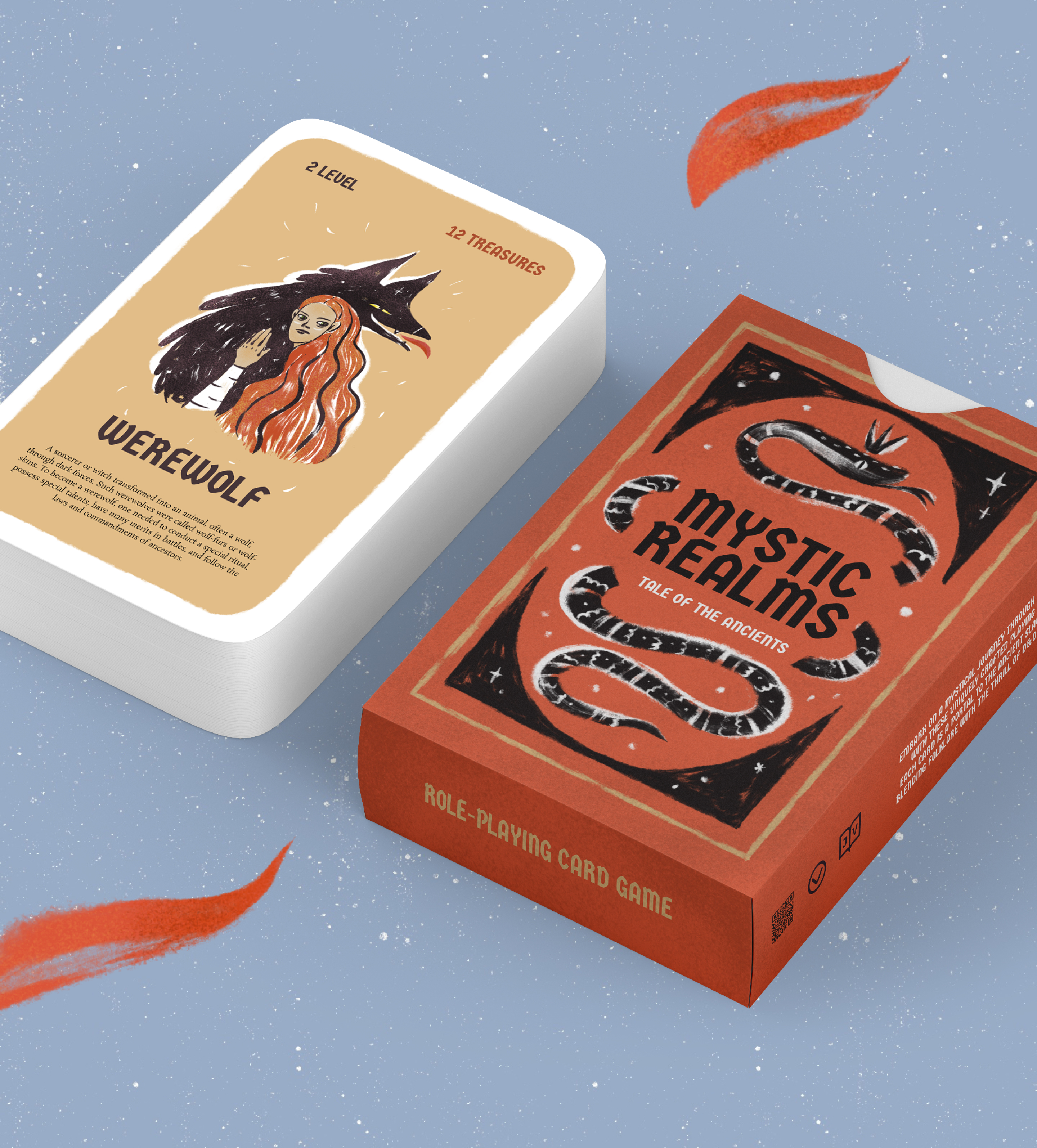 Мистические Царства: Сказание Древних, сет иллюстраций — Изображение №5 — Иллюстрация, Графика на Dprofile