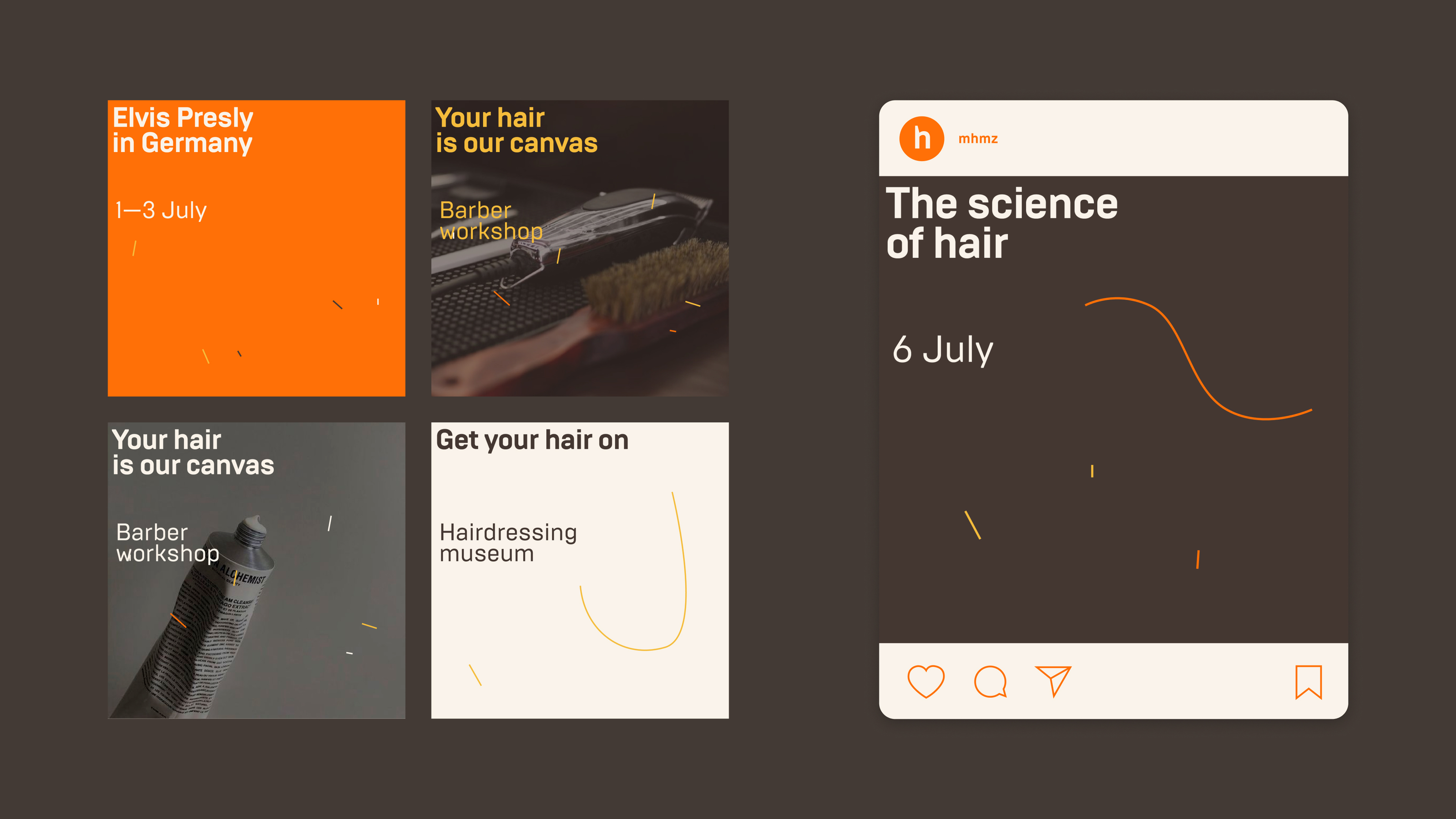 Mr Zopf’s Hairdressing museum — Изображение №19 — Брендинг, Графика на Dprofile