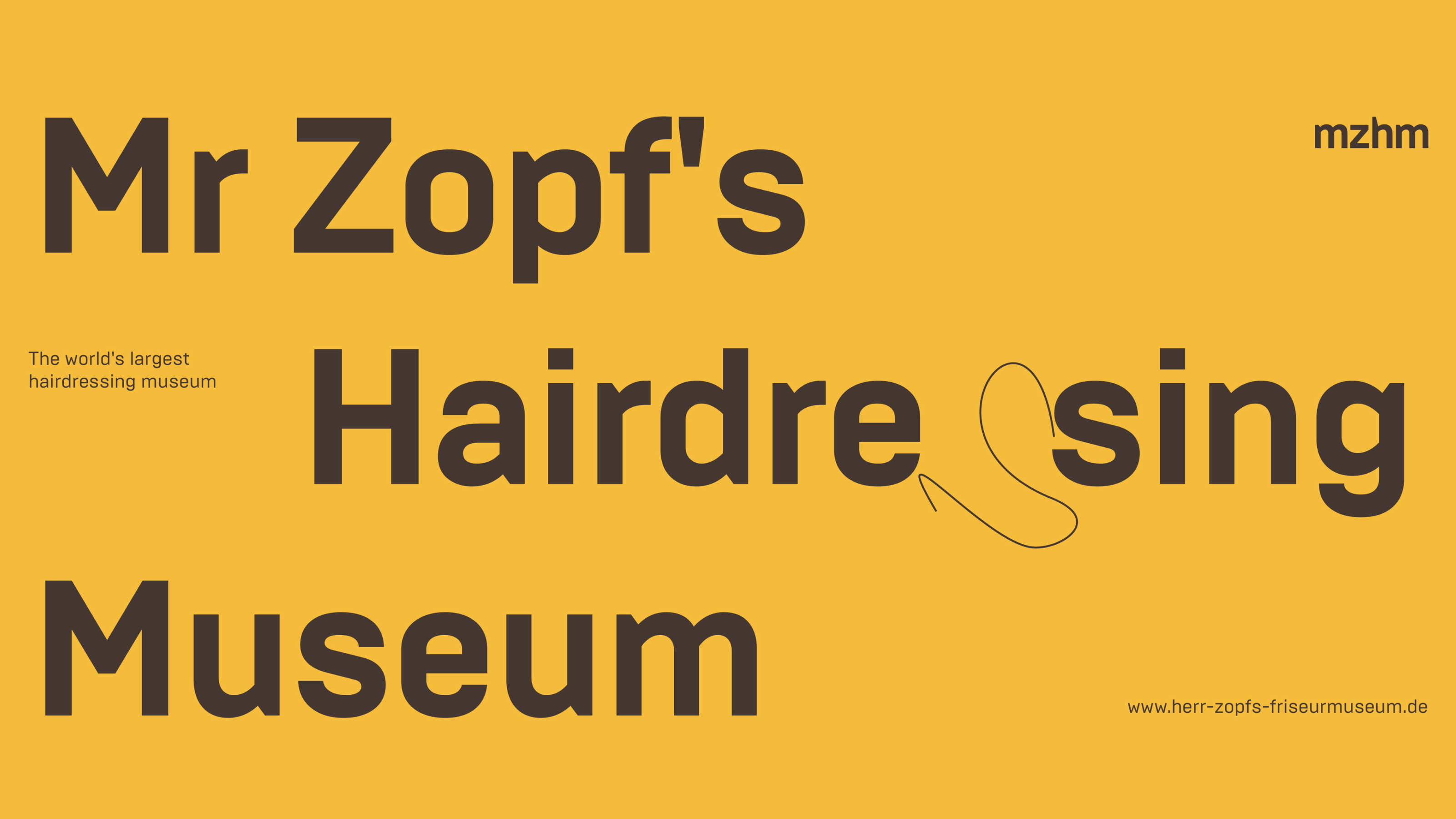Mr Zopf’s Hairdressing museum — Изображение №1 — Брендинг, Графика на Dprofile