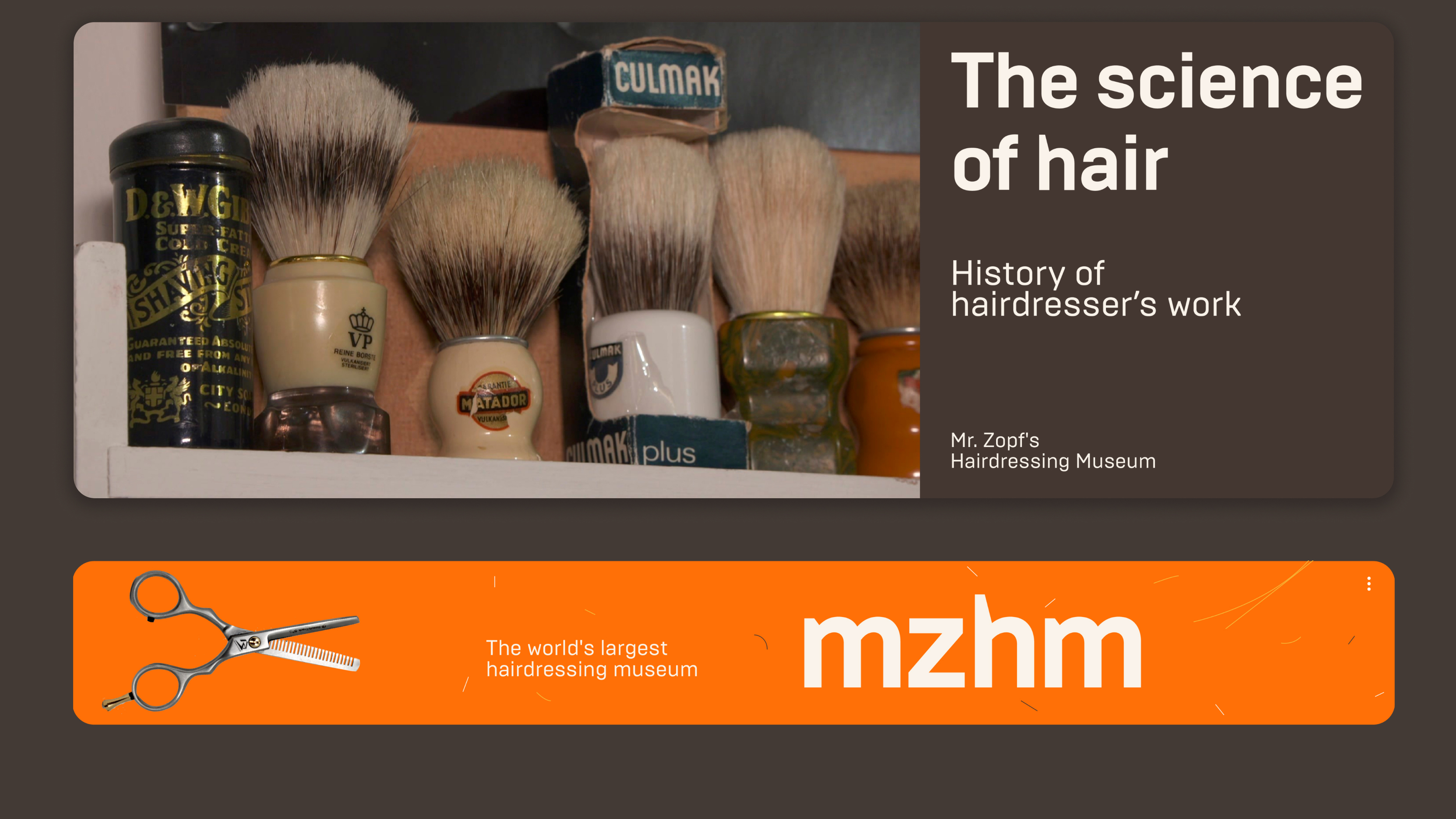 Mr Zopf’s Hairdressing museum — Изображение №18 — Брендинг, Графика на Dprofile