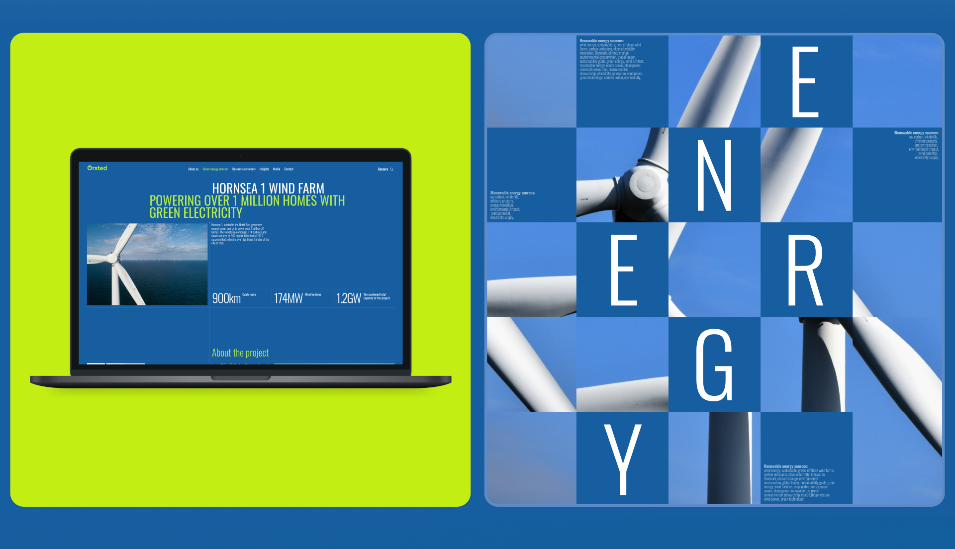 Orsted - Корпоративный сайт — Изображение №6 — Интерфейсы, Анимация на Dprofile