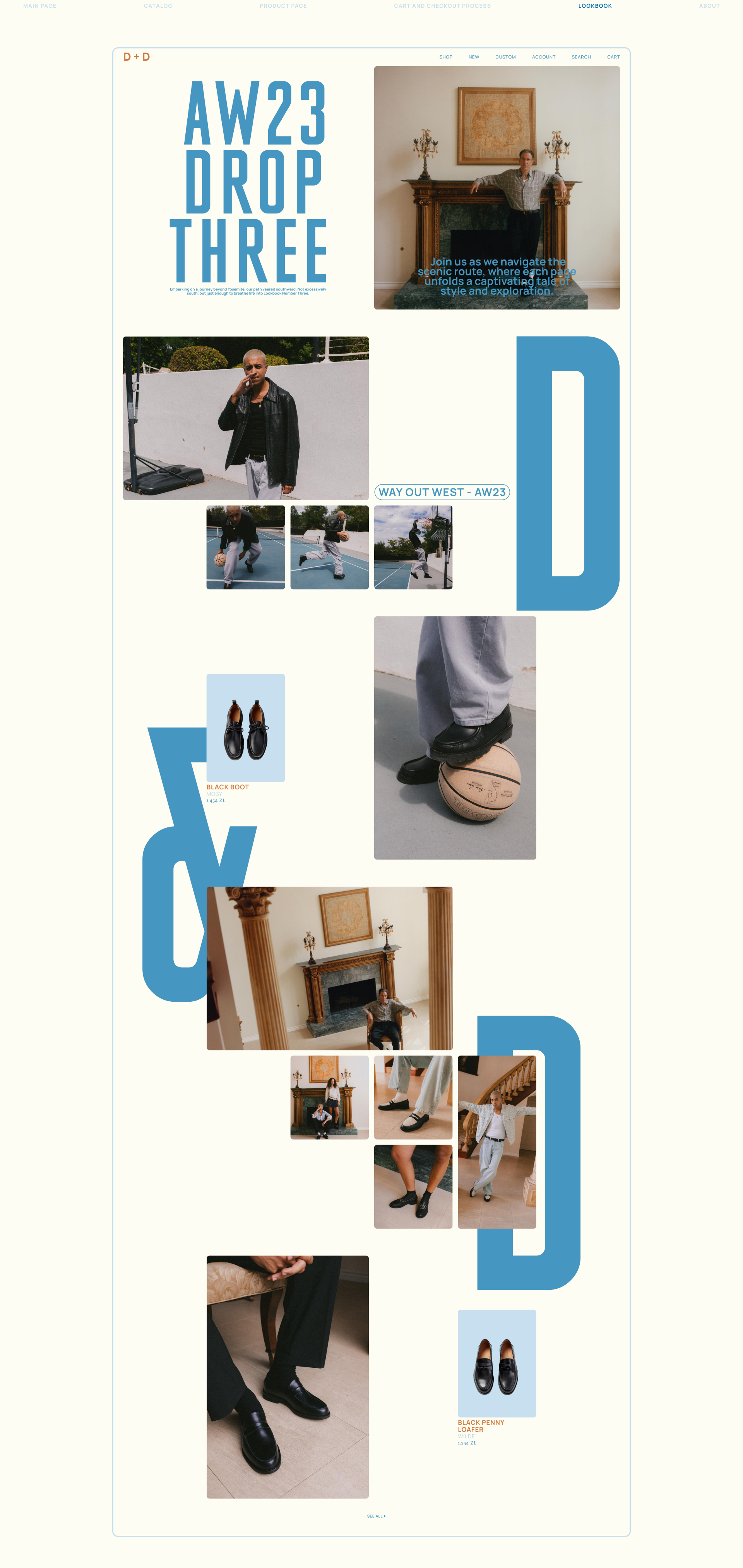 DUKE AND DEXTER | E-Commerce redesign — Изображение №10 — Интерфейсы, Анимация на Dprofile