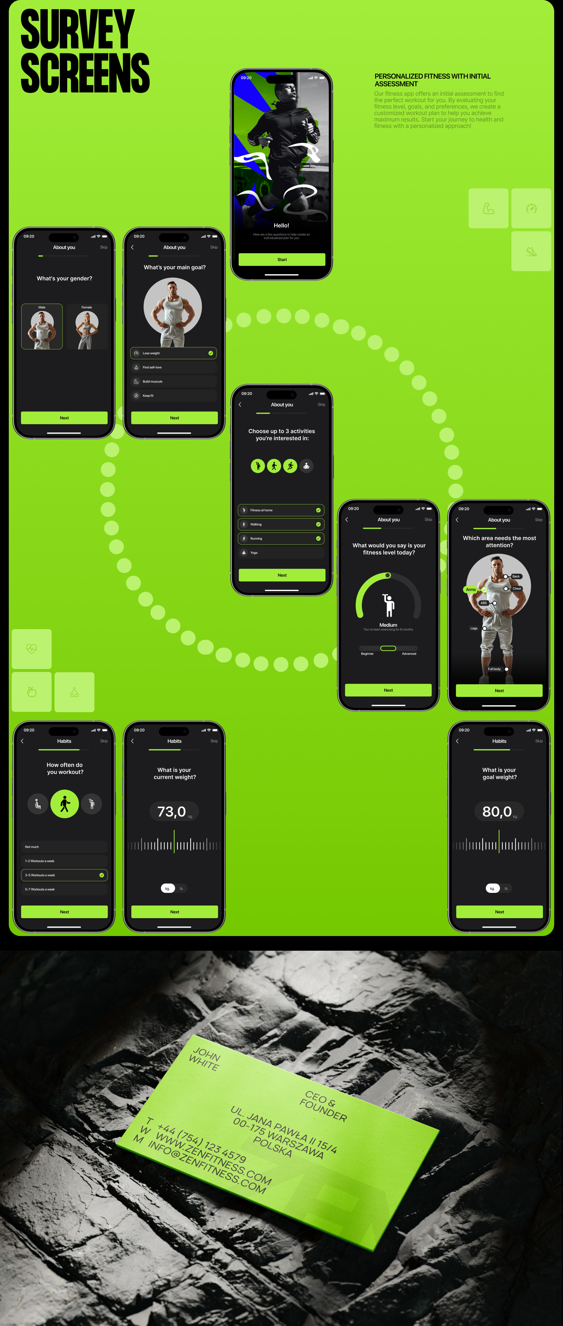 ZEN | Мобильное приложение для фитнеса — Изображение №7 — Интерфейсы на Dprofile