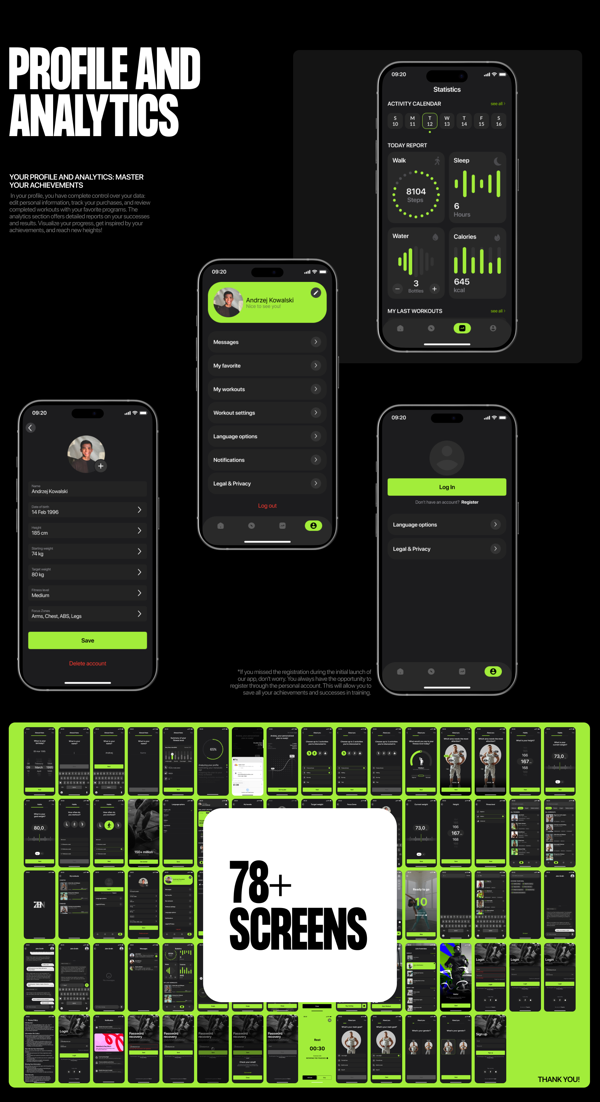 ZEN | Мобильное приложение для фитнеса — Изображение №13 — Интерфейсы на Dprofile