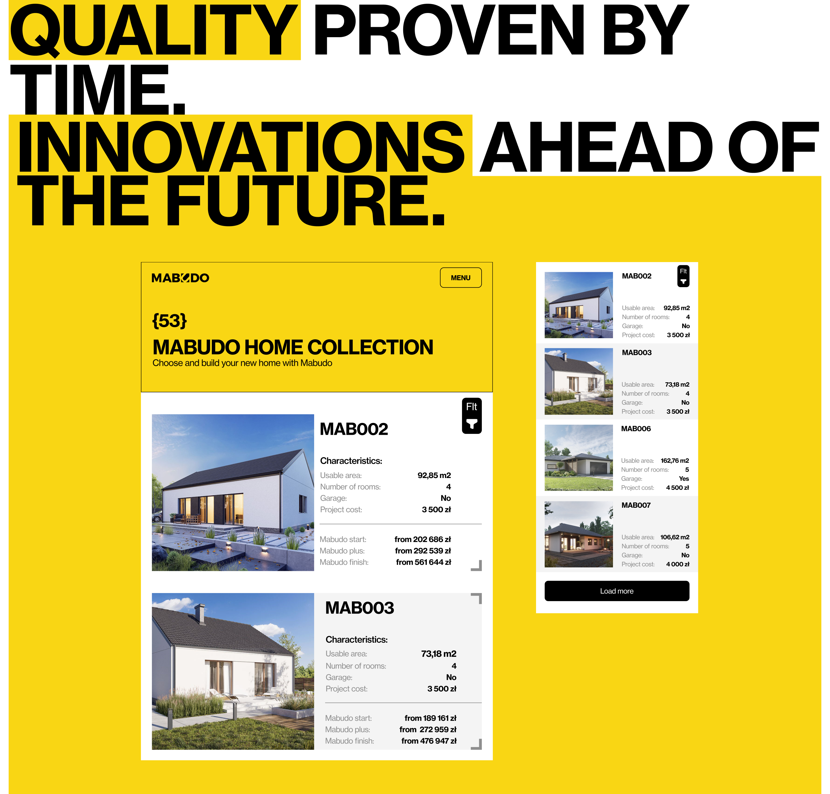 Mabudo | Корпоративный сайт | Редизайн — Изображение №5 — Интерфейсы, Анимация на Dprofile