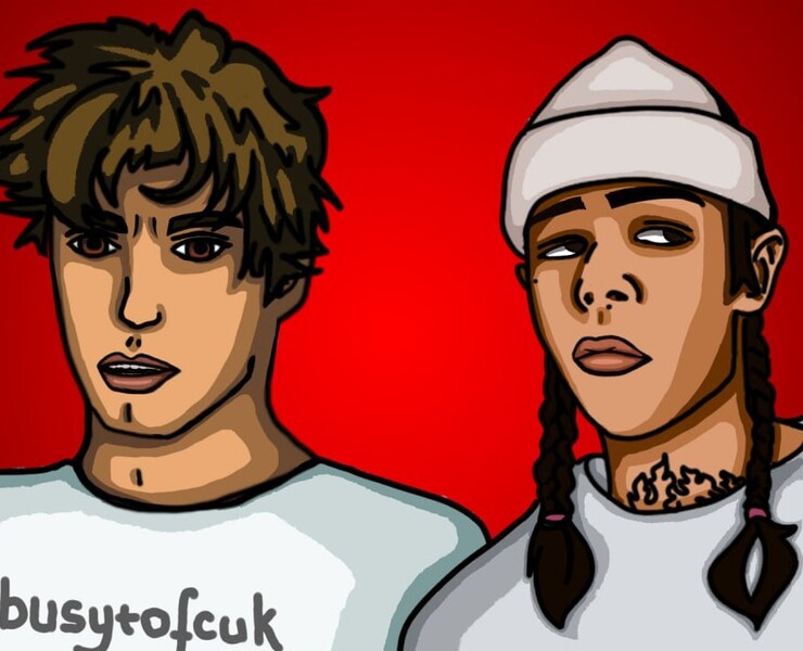 Иллюстрации для трека Emotionplug & Dope V — Брендинг на Dprofile