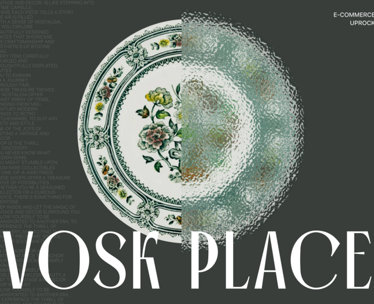 VOSK PLACE | E-commerce redesign — Интерфейсы на Dprofile