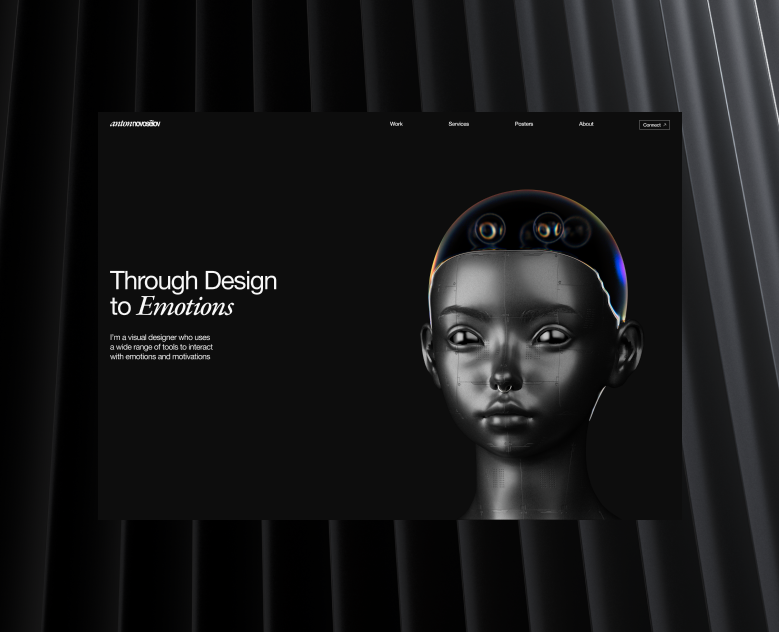 Антон Новоселов, Портфолио — Интерфейсы, Анимация на Dprofile