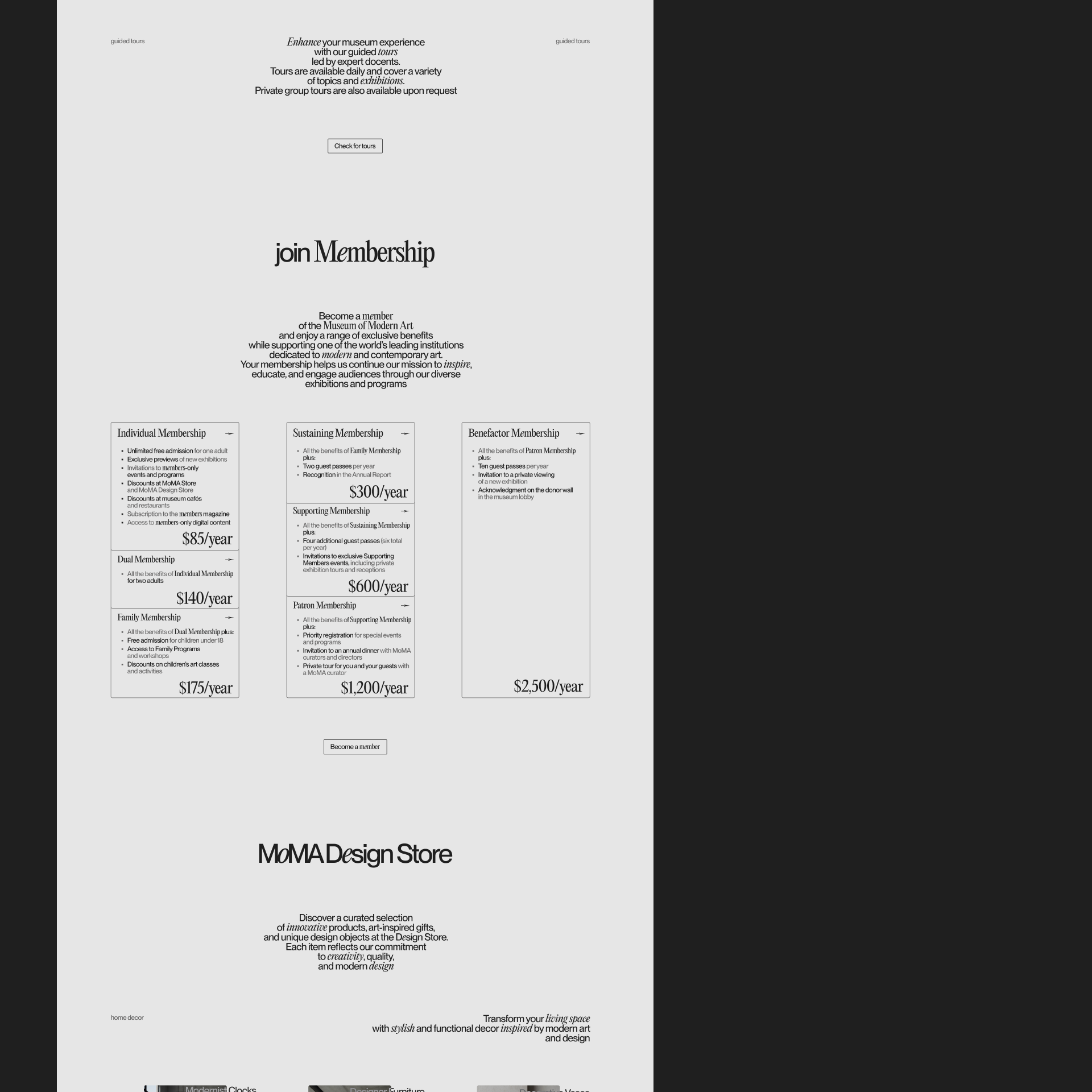 Museum of Modern Art / MoMA — Изображение №6 — Интерфейсы, Анимация на Dprofile