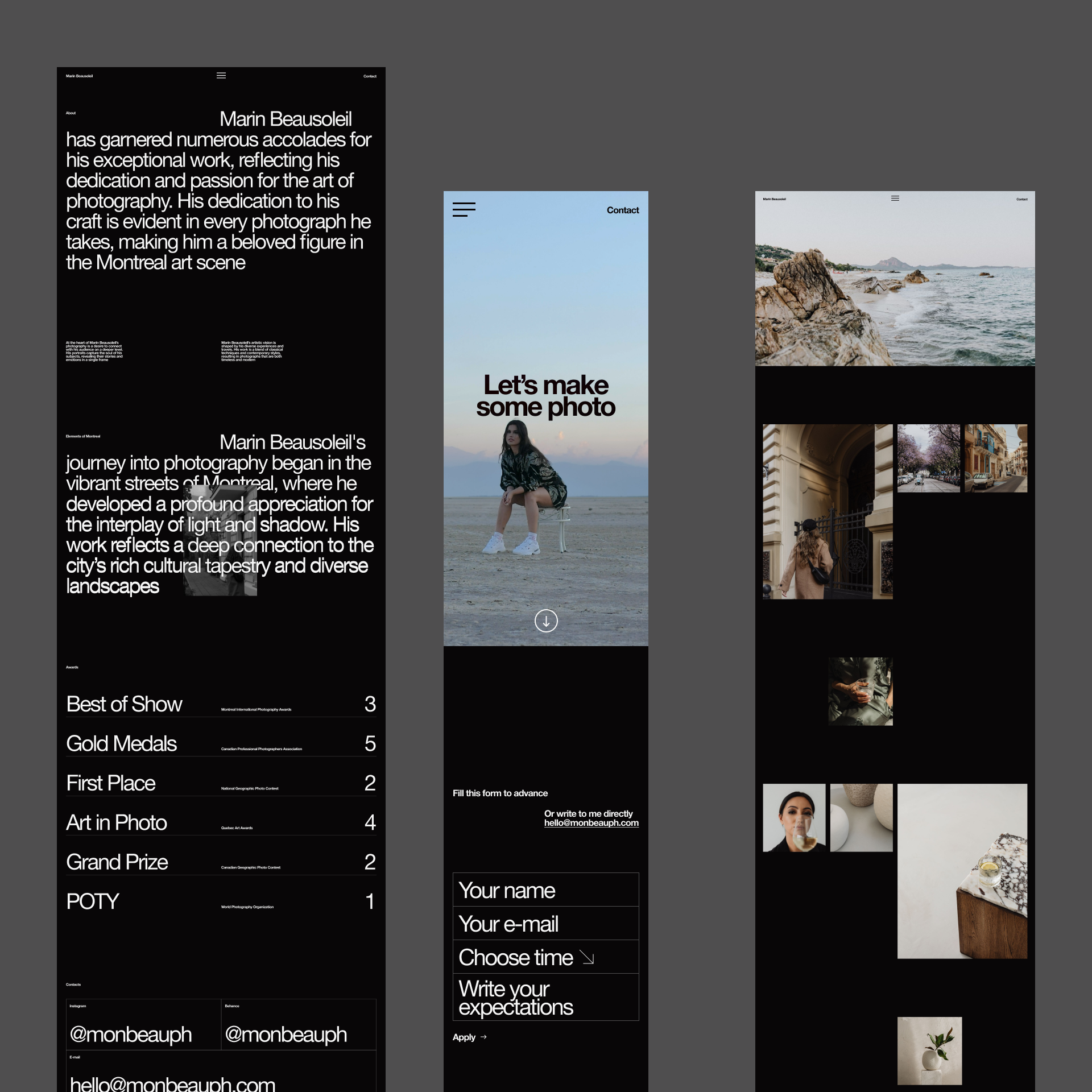 Marin Beausoleil — Изображение №6 — Интерфейсы, Анимация на Dprofile