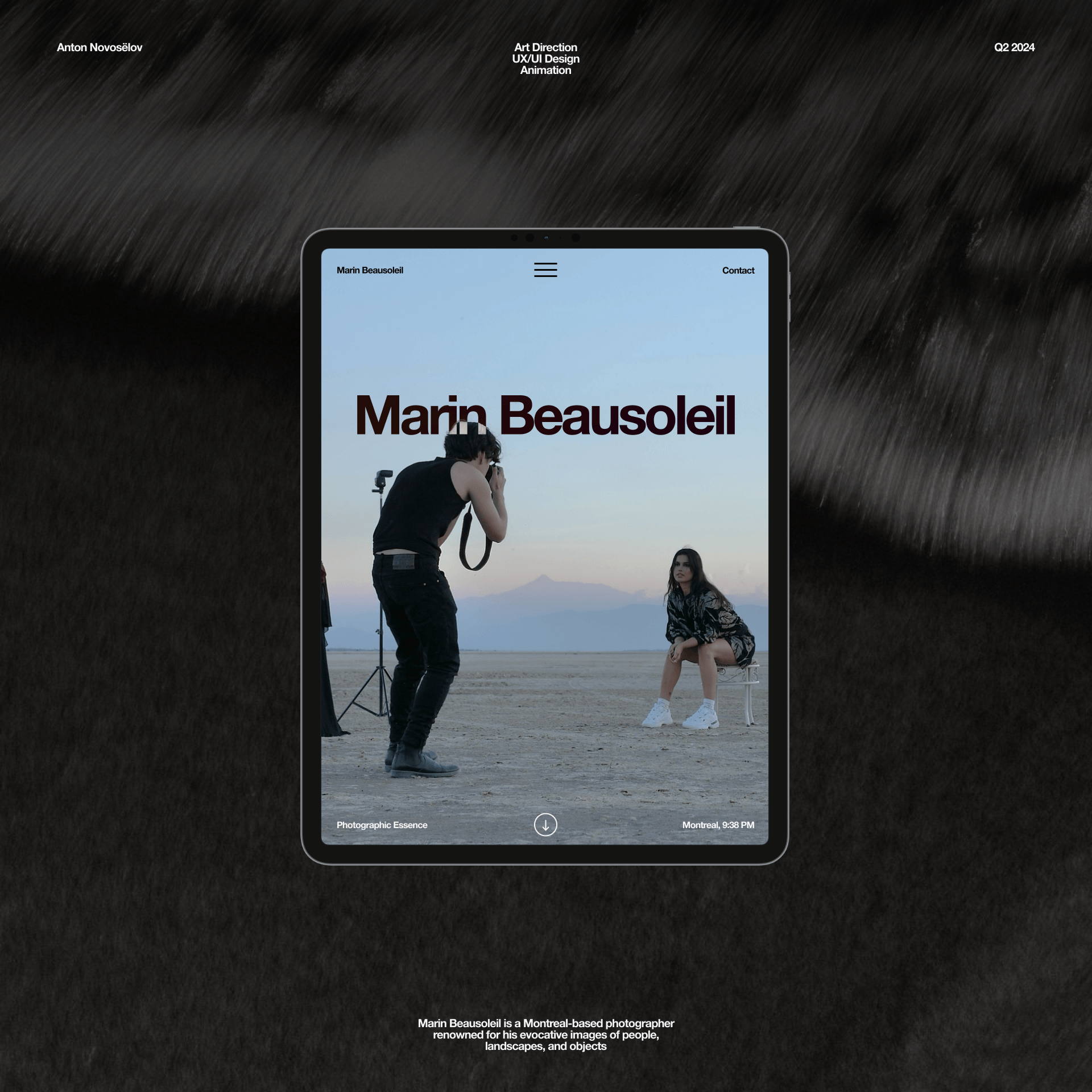 Marin Beausoleil — Изображение №1 — Интерфейсы, Анимация на Dprofile