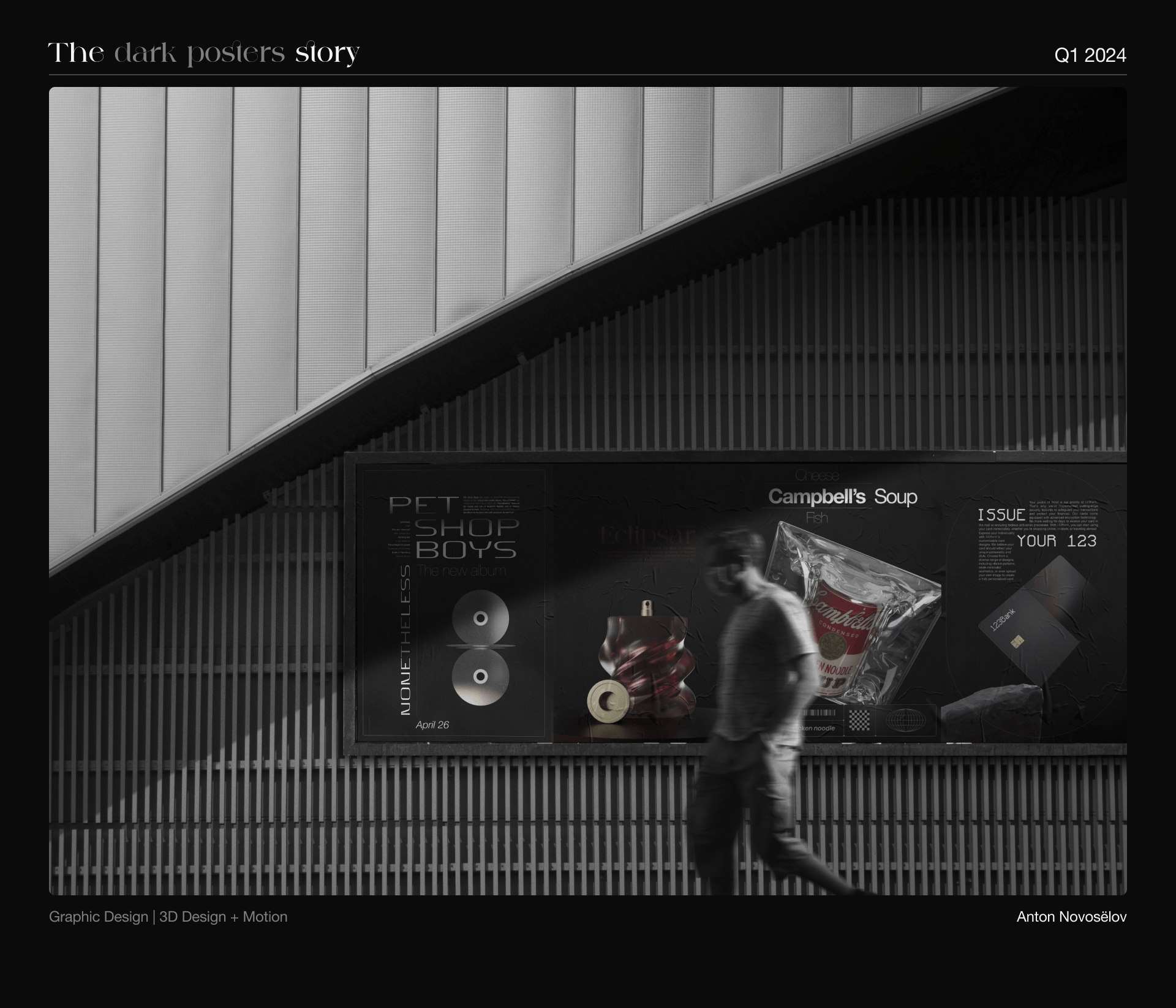 The Dark Posters Story. Q1 2024 — Изображение №1 — Иллюстрация, Анимация на Dprofile