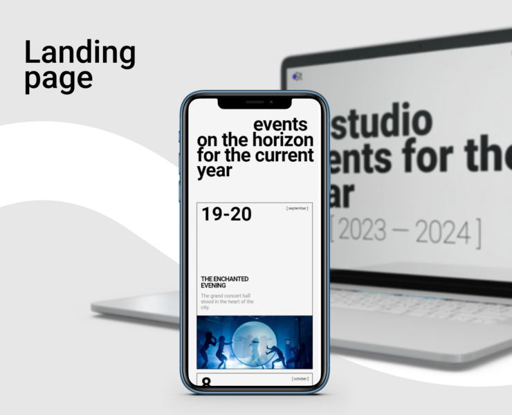 Website for event studios на Dprofile