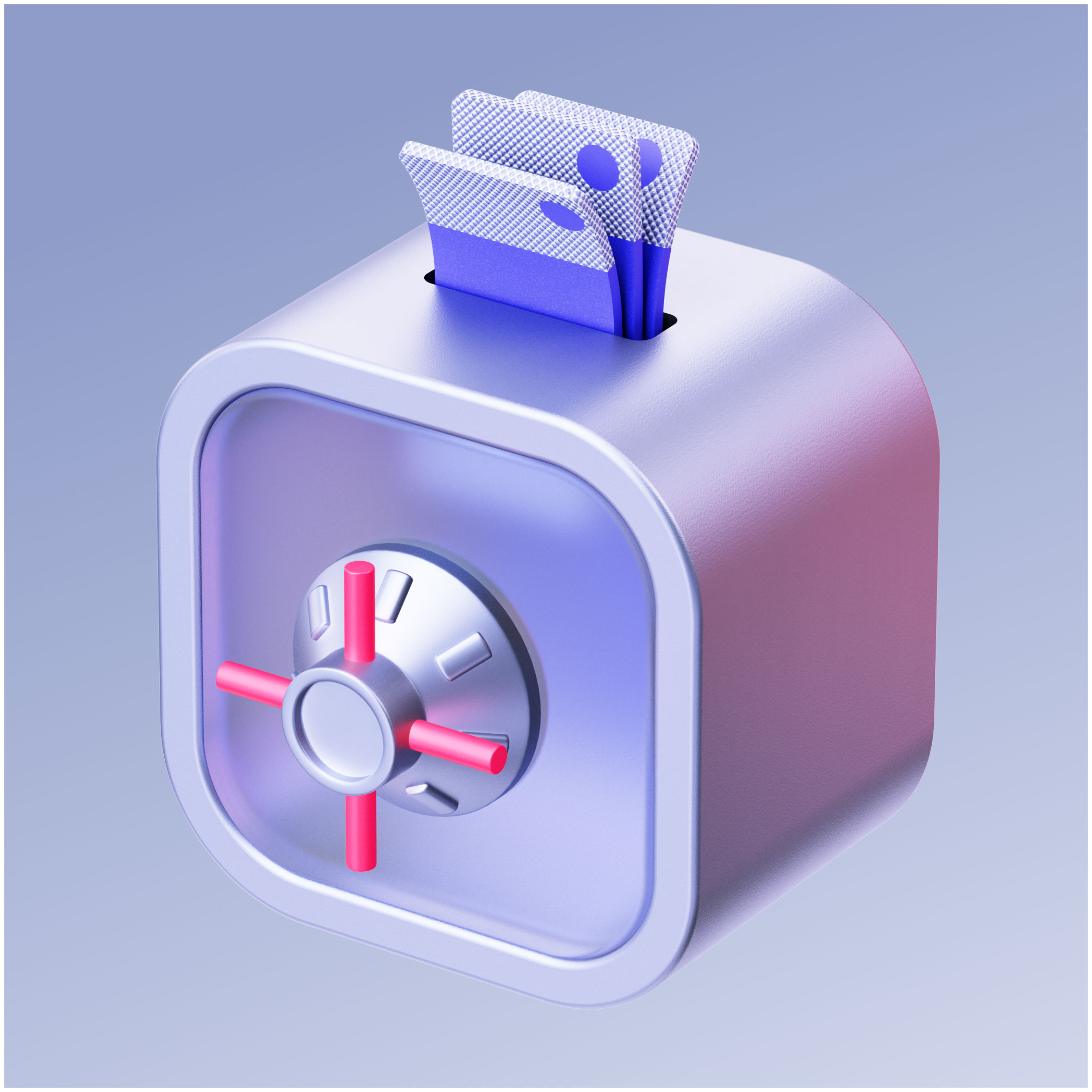 3D illustrations for MTS Money // No.2 — Изображение №37 — Иллюстрация, 3D на Dprofile