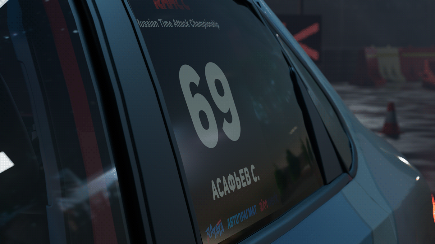 3d motion for driving school "RATATA" — Изображение №20 — 3D, Анимация на Dprofile