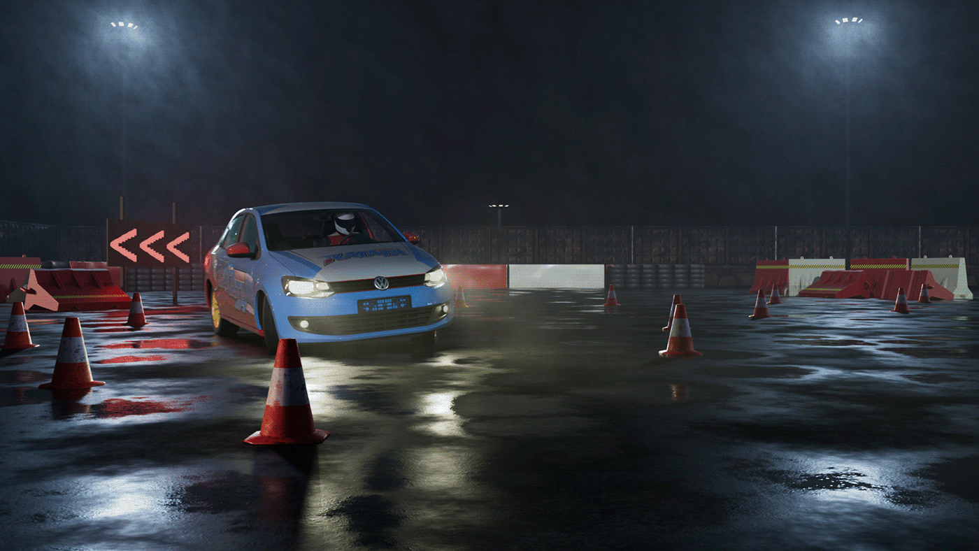 3d motion for driving school "RATATA" — Изображение №25 — 3D, Анимация на Dprofile