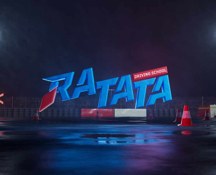3d motion for driving school "RATATA" на Dprofile