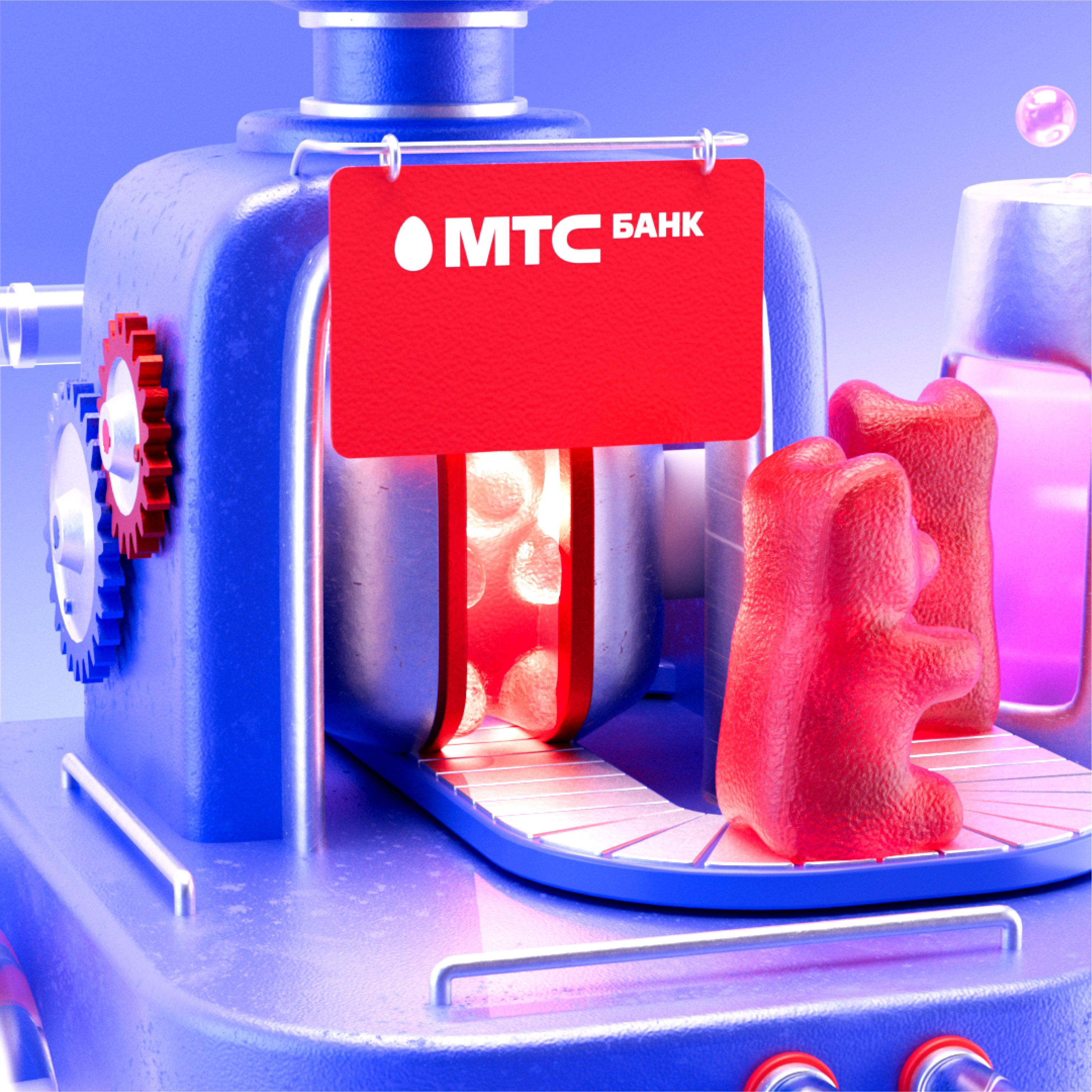 3D иллюстрации для МТС Банка — Изображение №27 — 3D, Маркетинг на Dprofile