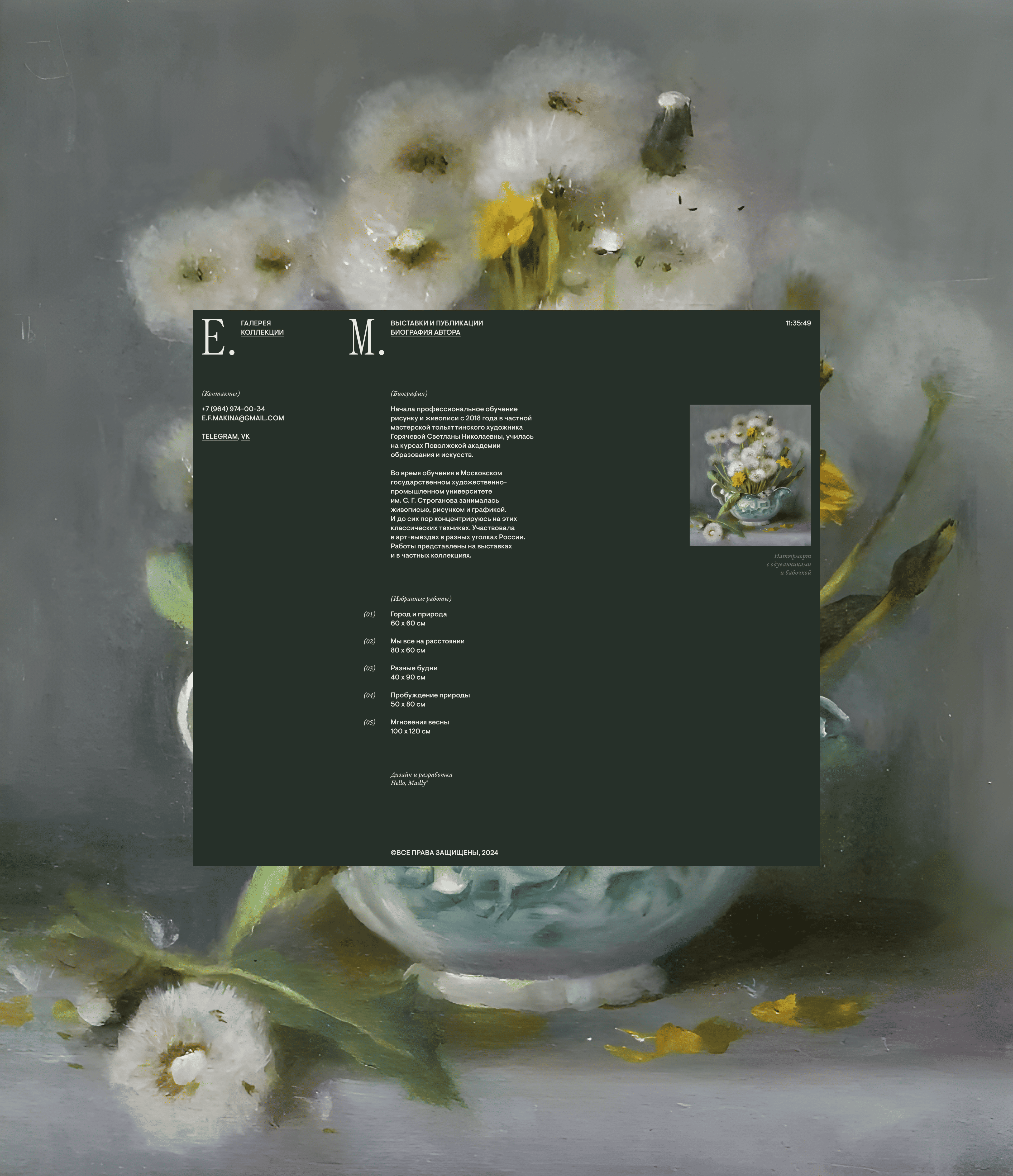 Художник Елена Макина — Изображение №6 — Интерфейсы, Брендинг на Dprofile