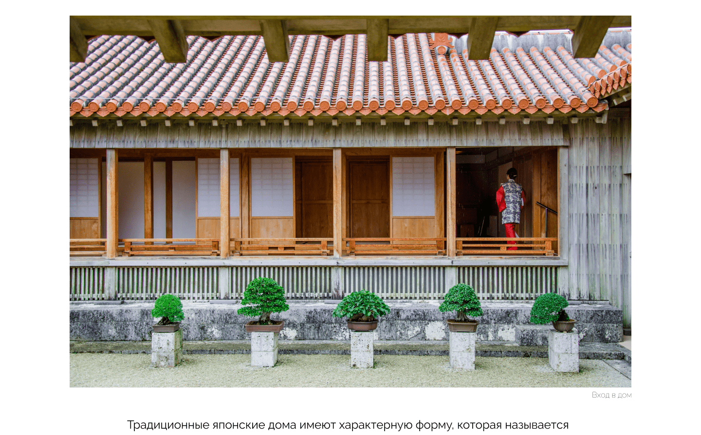 Дизайн лонгрида. Оформление статьи на тему: "Японские дома" — Изображение №4 — Графика, Интерфейсы на Dprofile