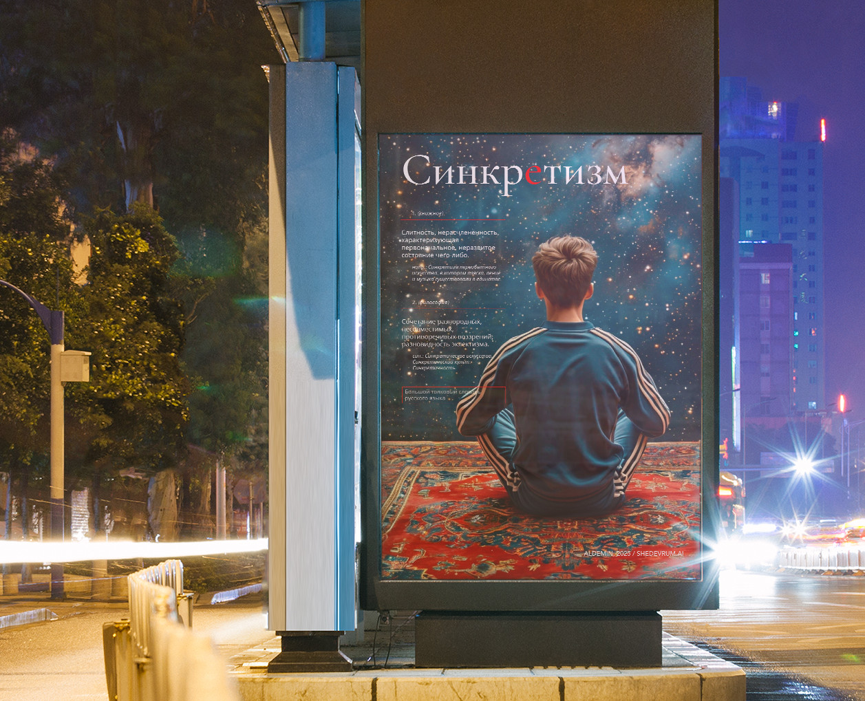 Плакат "Синкретизм" — Иллюстрация, Графика на Dprofile