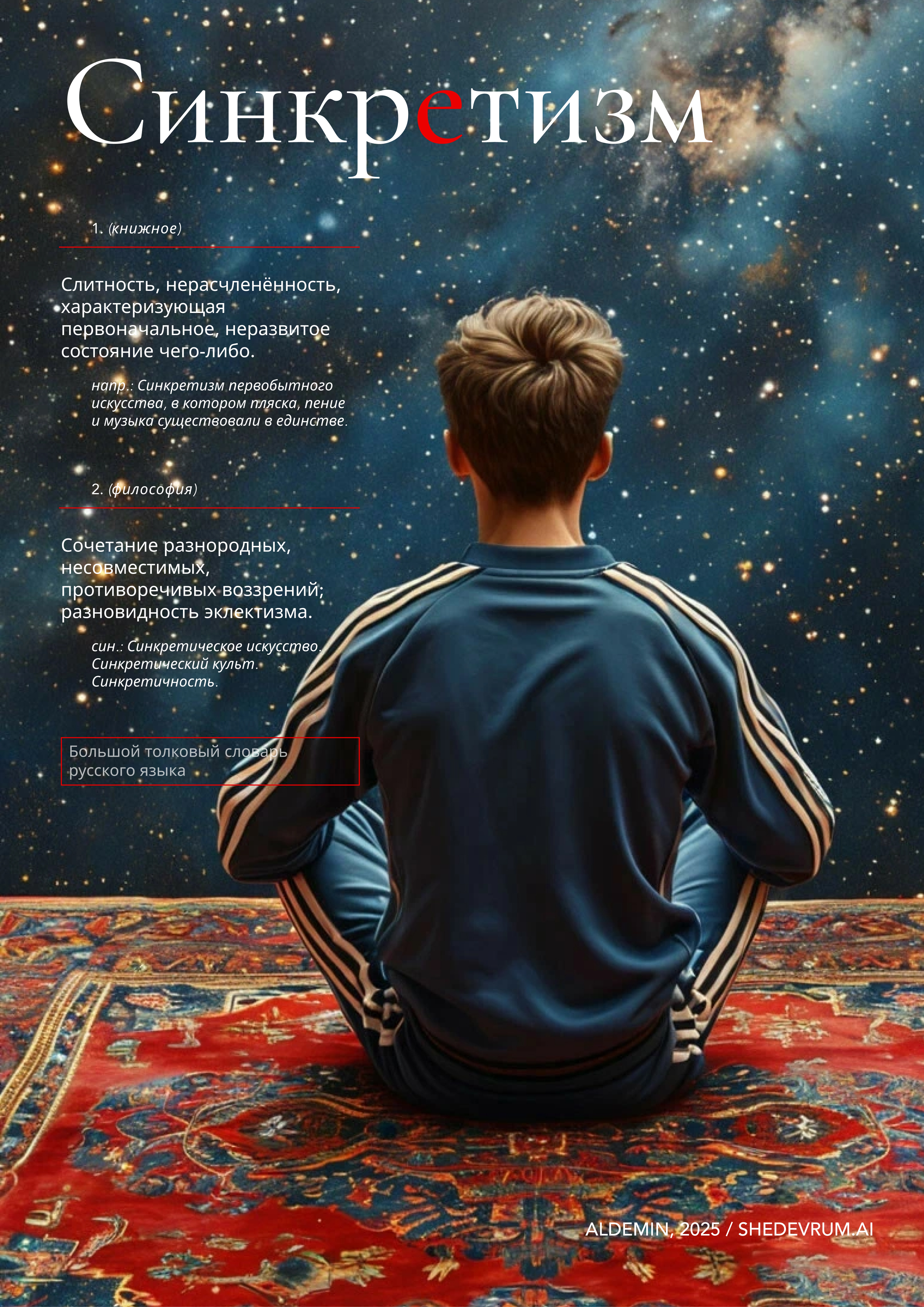 Плакат "Синкретизм" — Изображение №1 — Иллюстрация, Графика на Dprofile