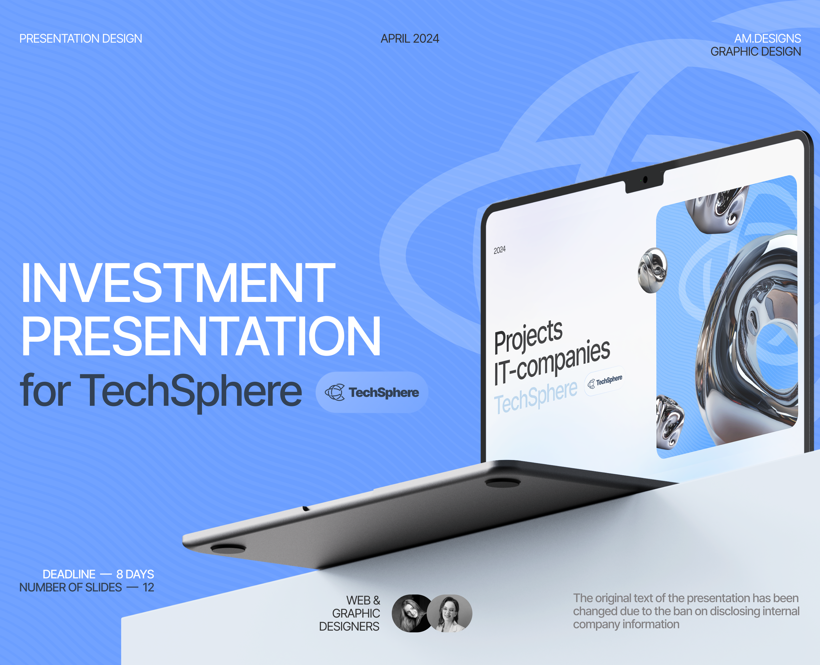 Blockchain investment presentation | Crypto pitch deck — Брендинг, Графика на Dprofile