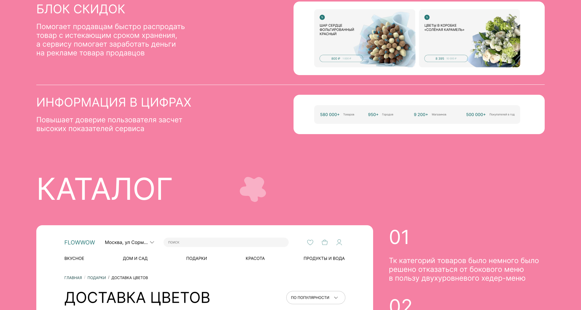 Редизайн интернет-магазина Flowwow — Изображение №5 — Интерфейсы на Dprofile