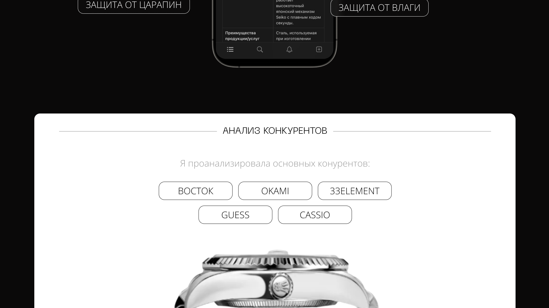 Лендинг для часов SIMACH — Изображение №3 — Интерфейсы на Dprofile