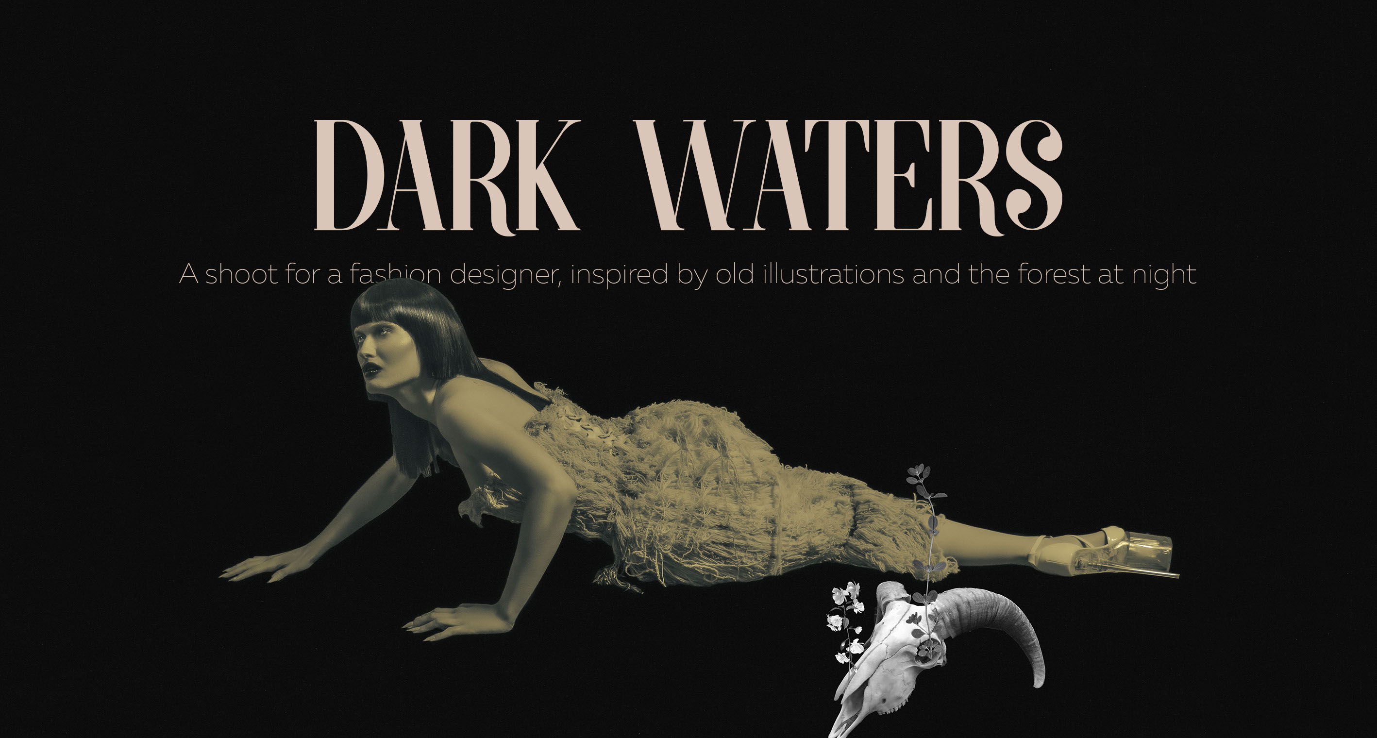 Dark waters. Photoshoot — Изображение №1 — Иллюстрация, Графика на Dprofile