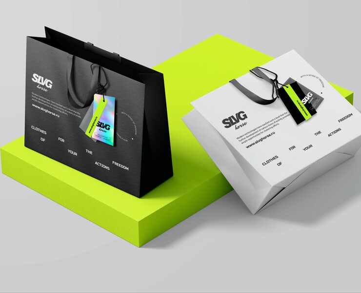 Сorporate identity for a clothing brand — Брендинг на Dprofile