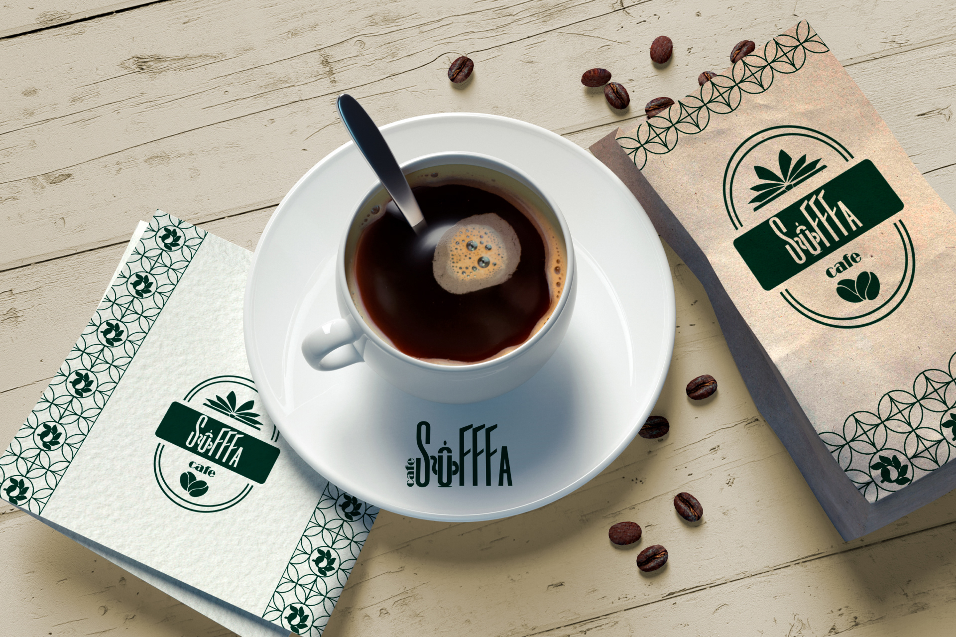 cafe Sofffa brending/identity — Изображение №8 — Брендинг, Графика на Dprofile