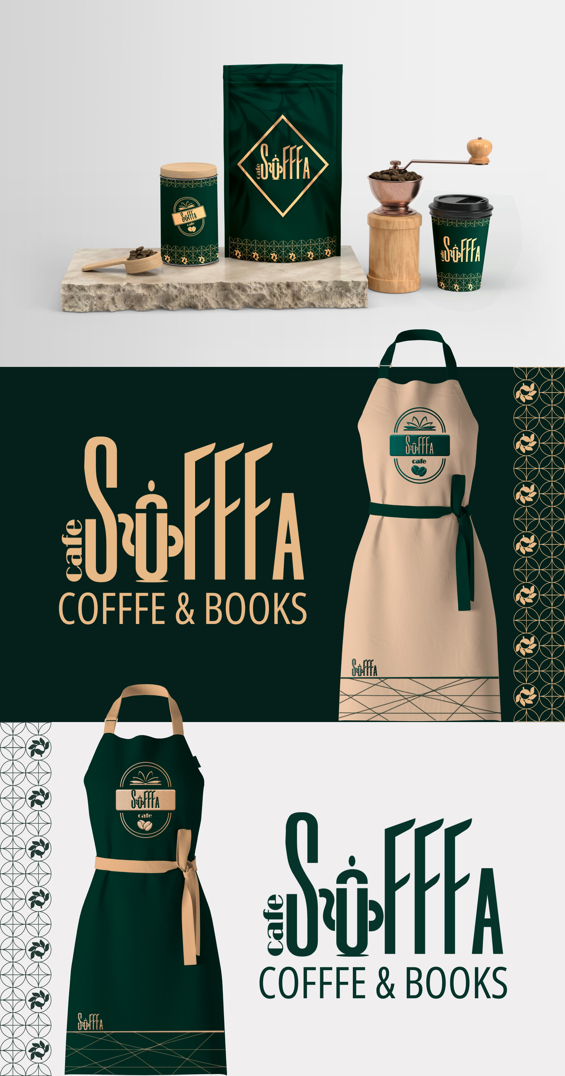 cafe Sofffa brending/identity — Изображение №7 — Брендинг, Графика на Dprofile