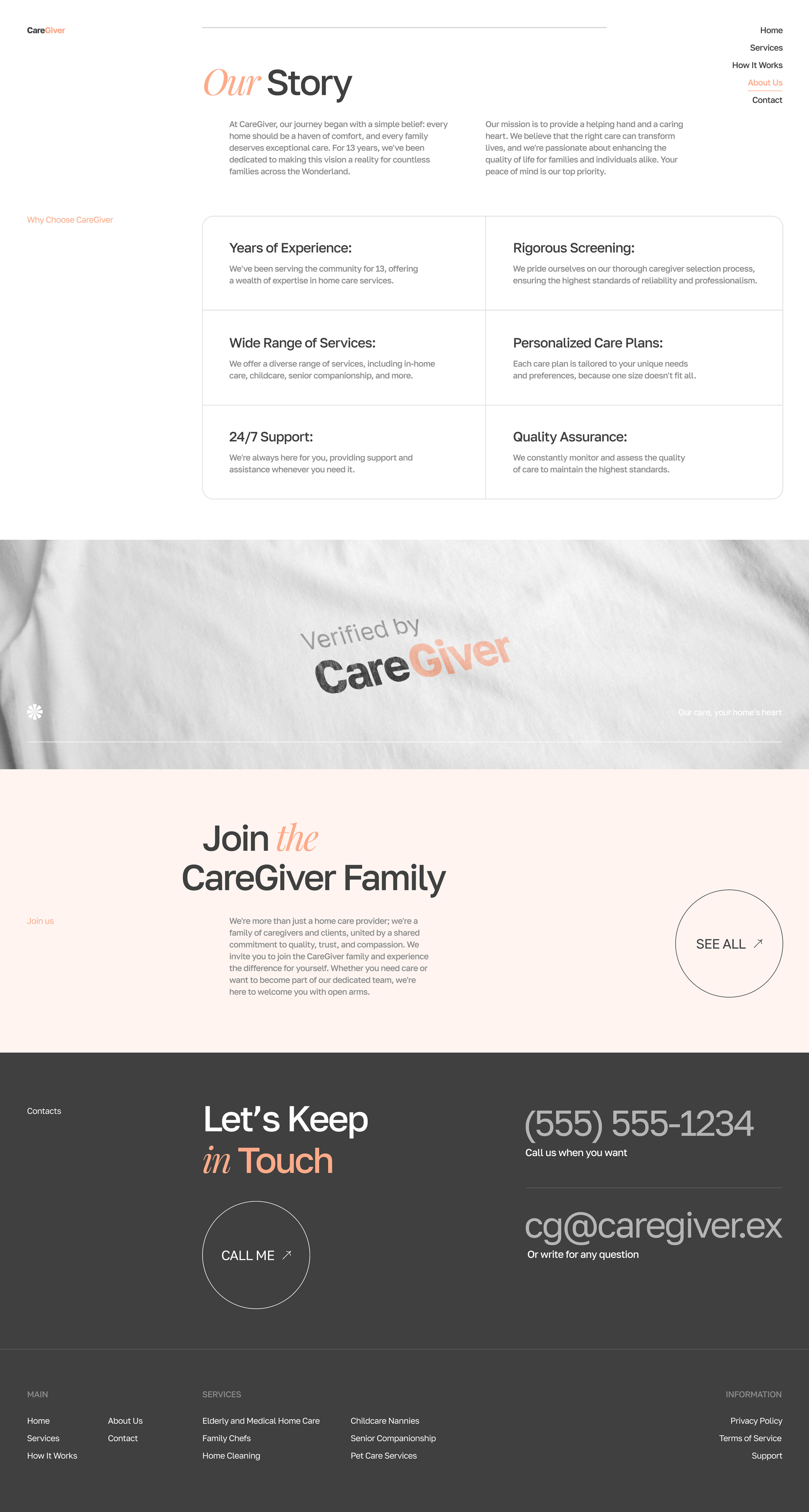 CareGiver - Home Assistance Provider — Изображение №7 — Интерфейсы, Графика на Dprofile