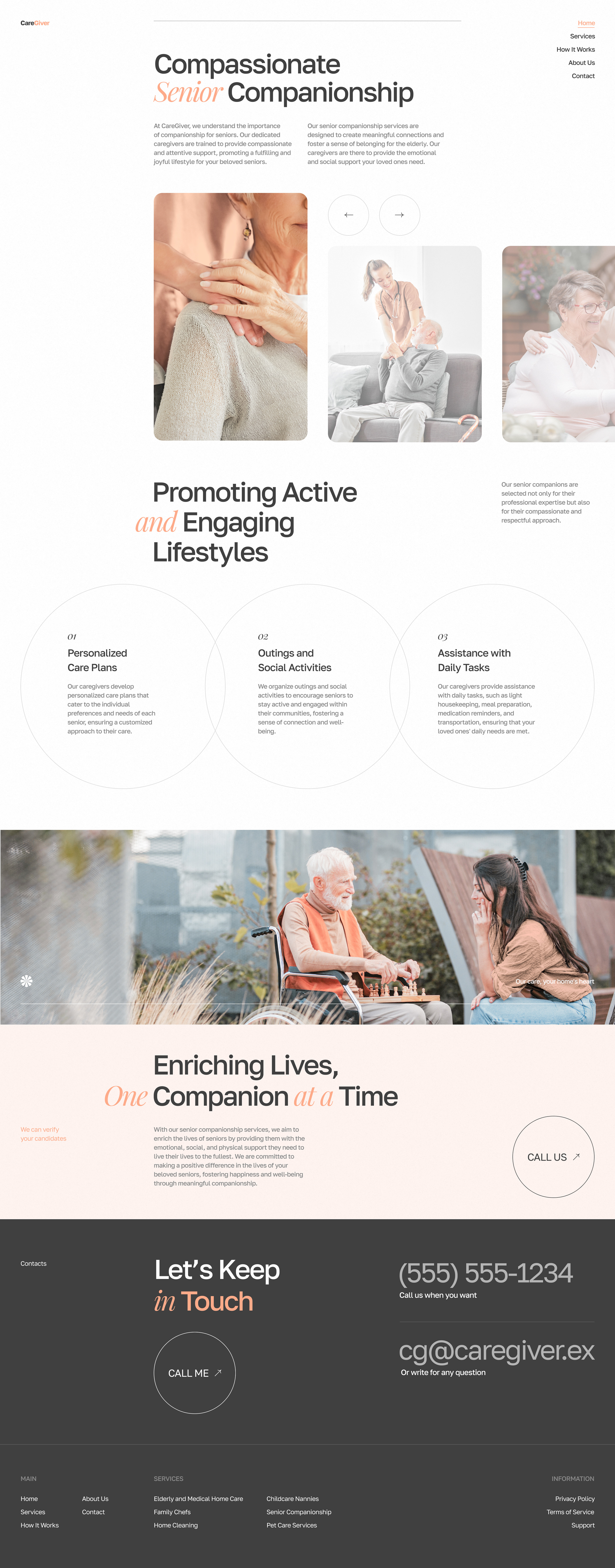 CareGiver - Home Assistance Provider — Изображение №11 — Интерфейсы, Графика на Dprofile