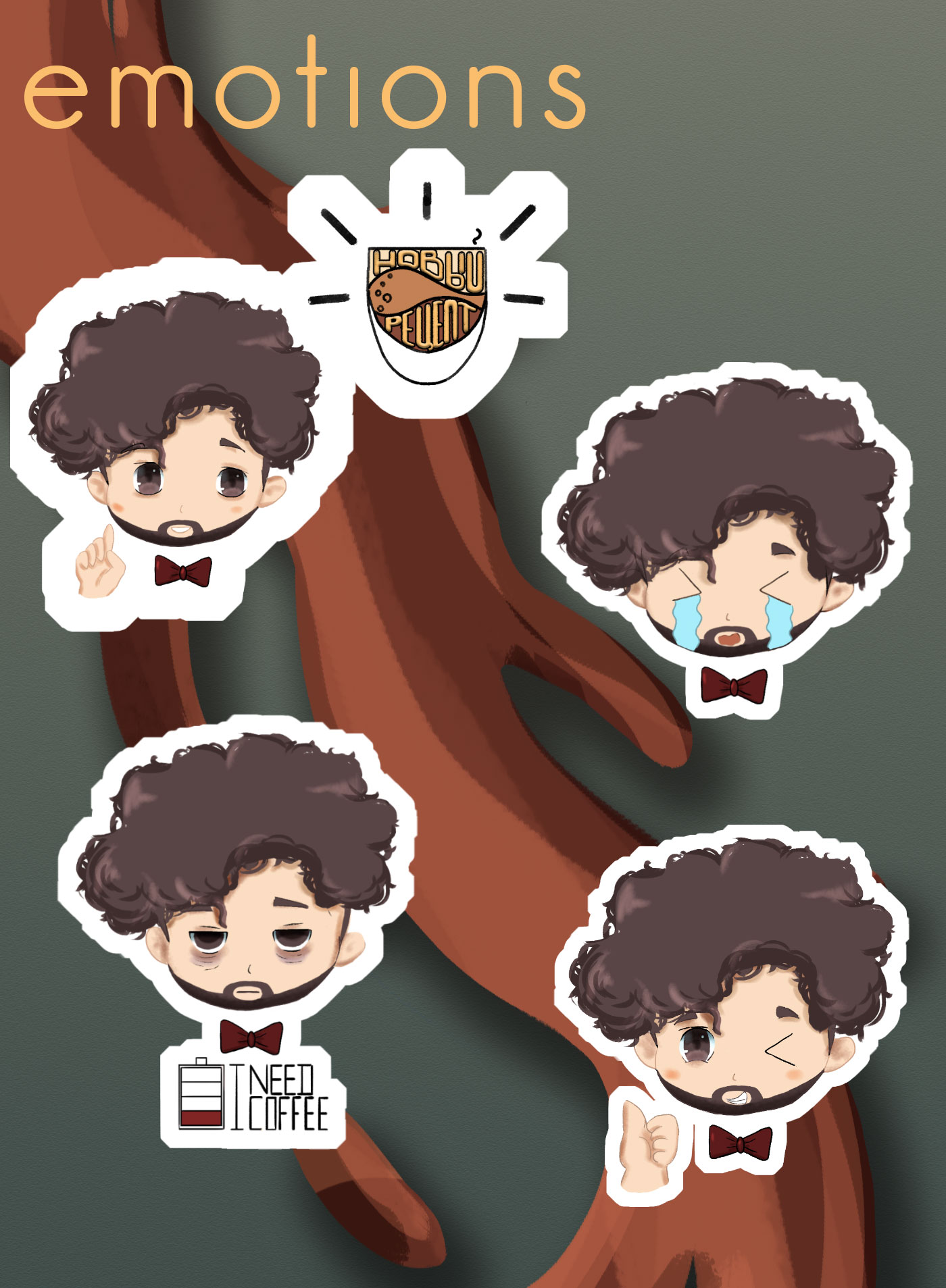 Бренд-персонаж для кофейни|Character design for coffeeshop — Изображение №4 — Брендинг, Иллюстрация на Dprofile