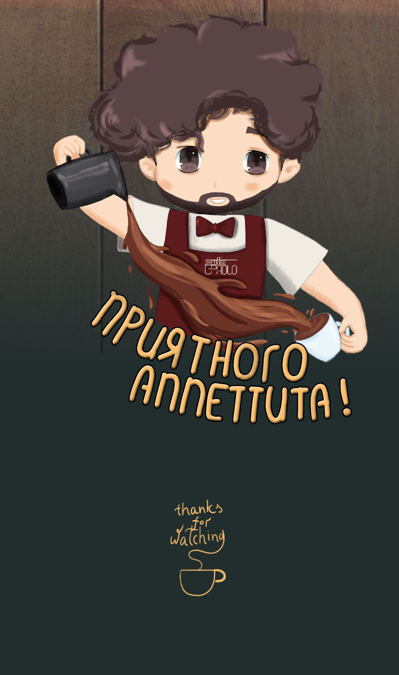 Бренд-персонаж для кофейни|Character design for coffeeshop — Изображение №8 — Брендинг, Иллюстрация на Dprofile