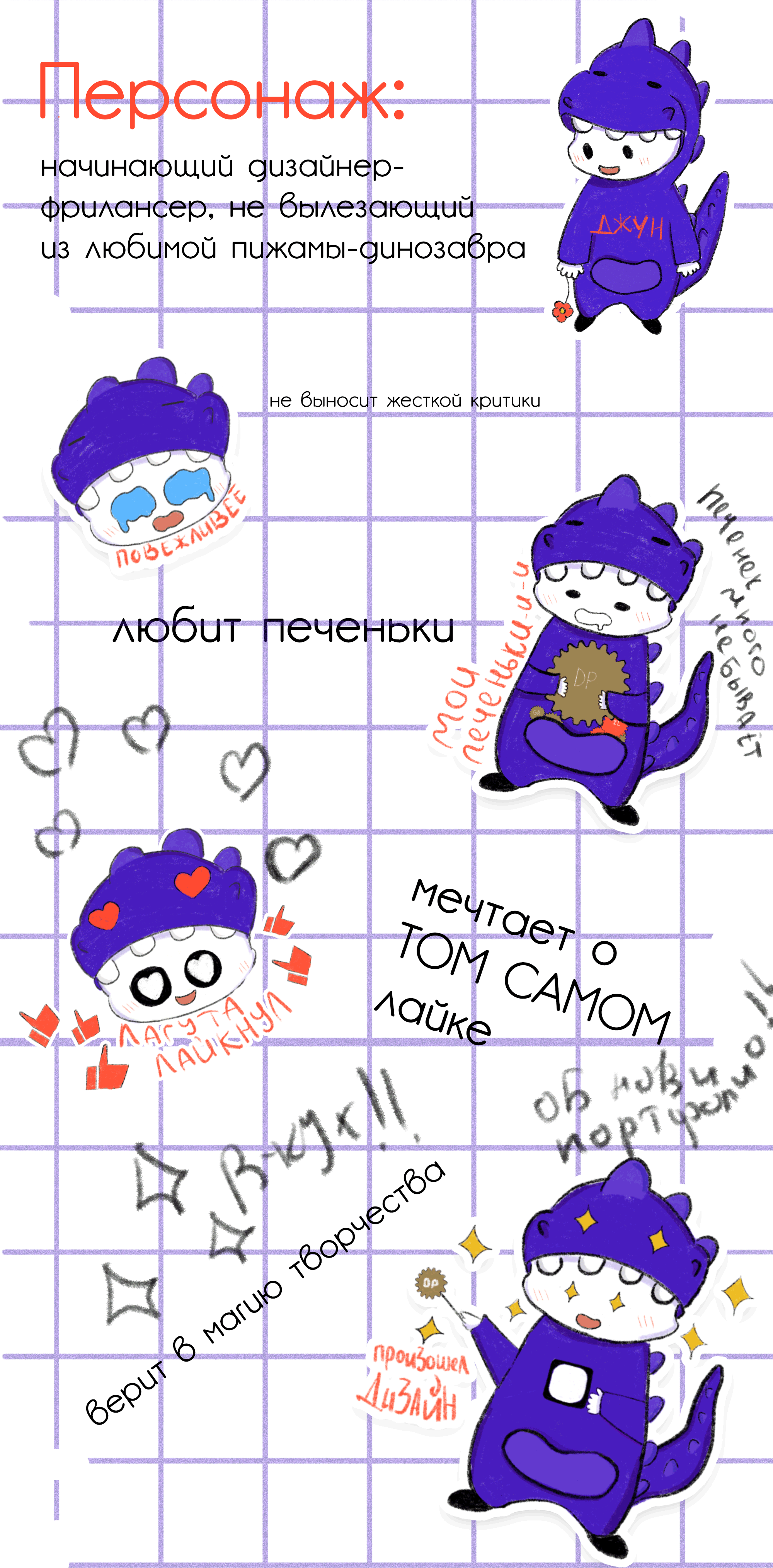 Стикеры для Dprofile — Изображение №2 — Брендинг, Иллюстрация на Dprofile