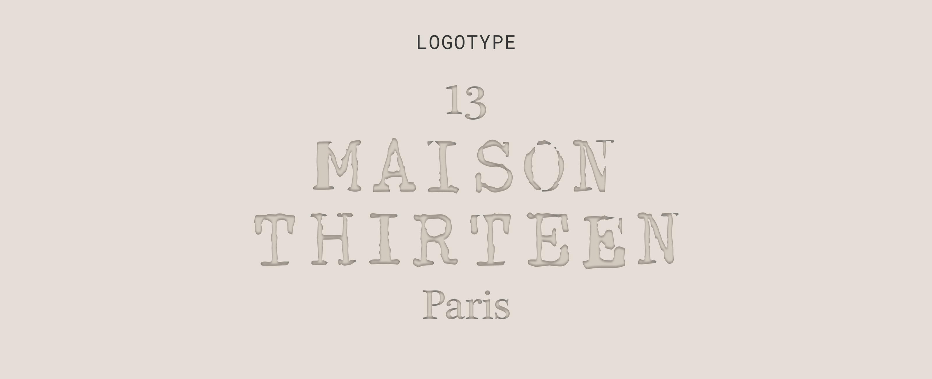 Maison Thirteen — Изображение №4 — Брендинг на Dprofile