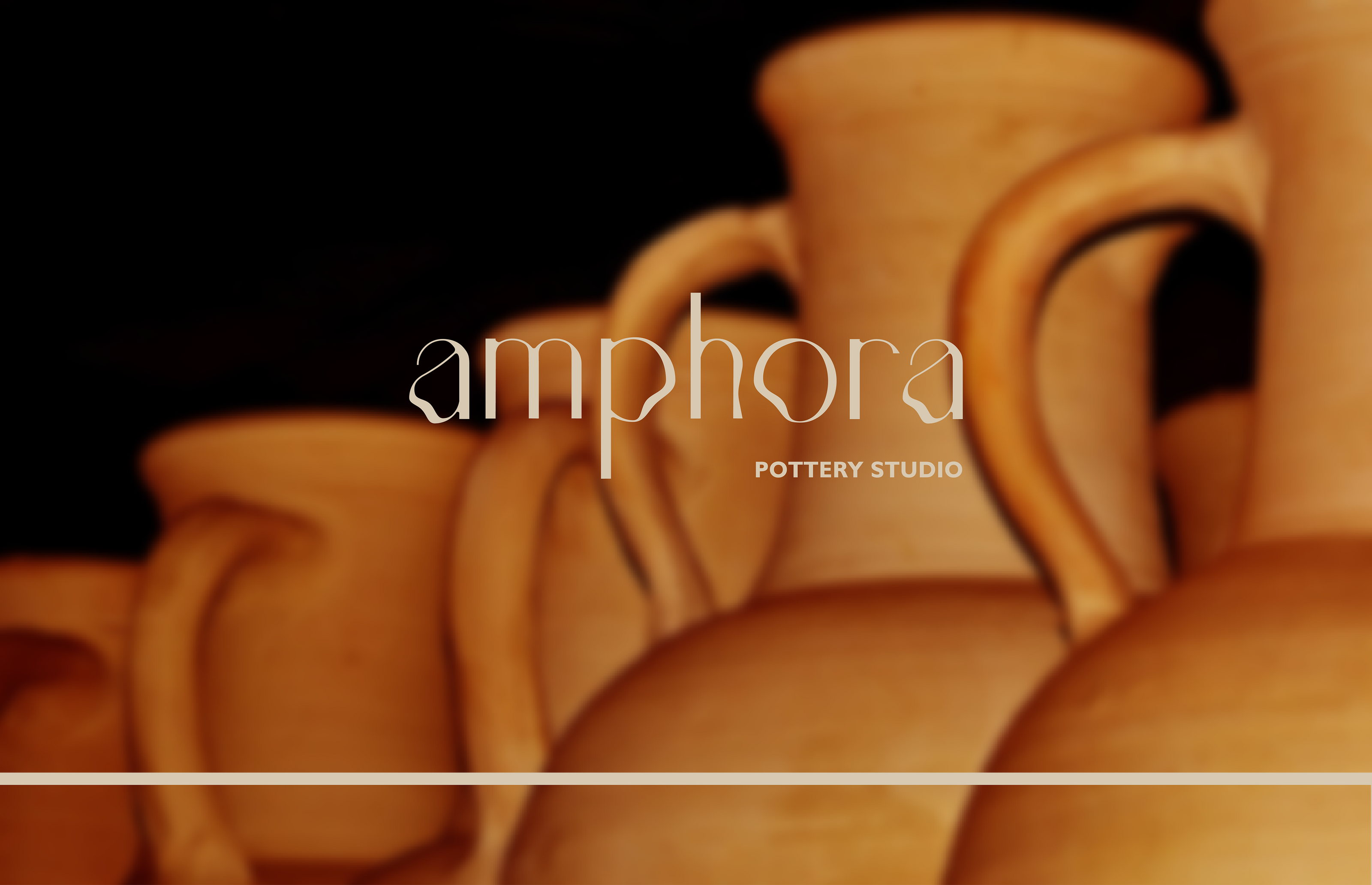 Amphora pottery studio | Амфора гончарная мастерская — Изображение №1 — Брендинг на Dprofile