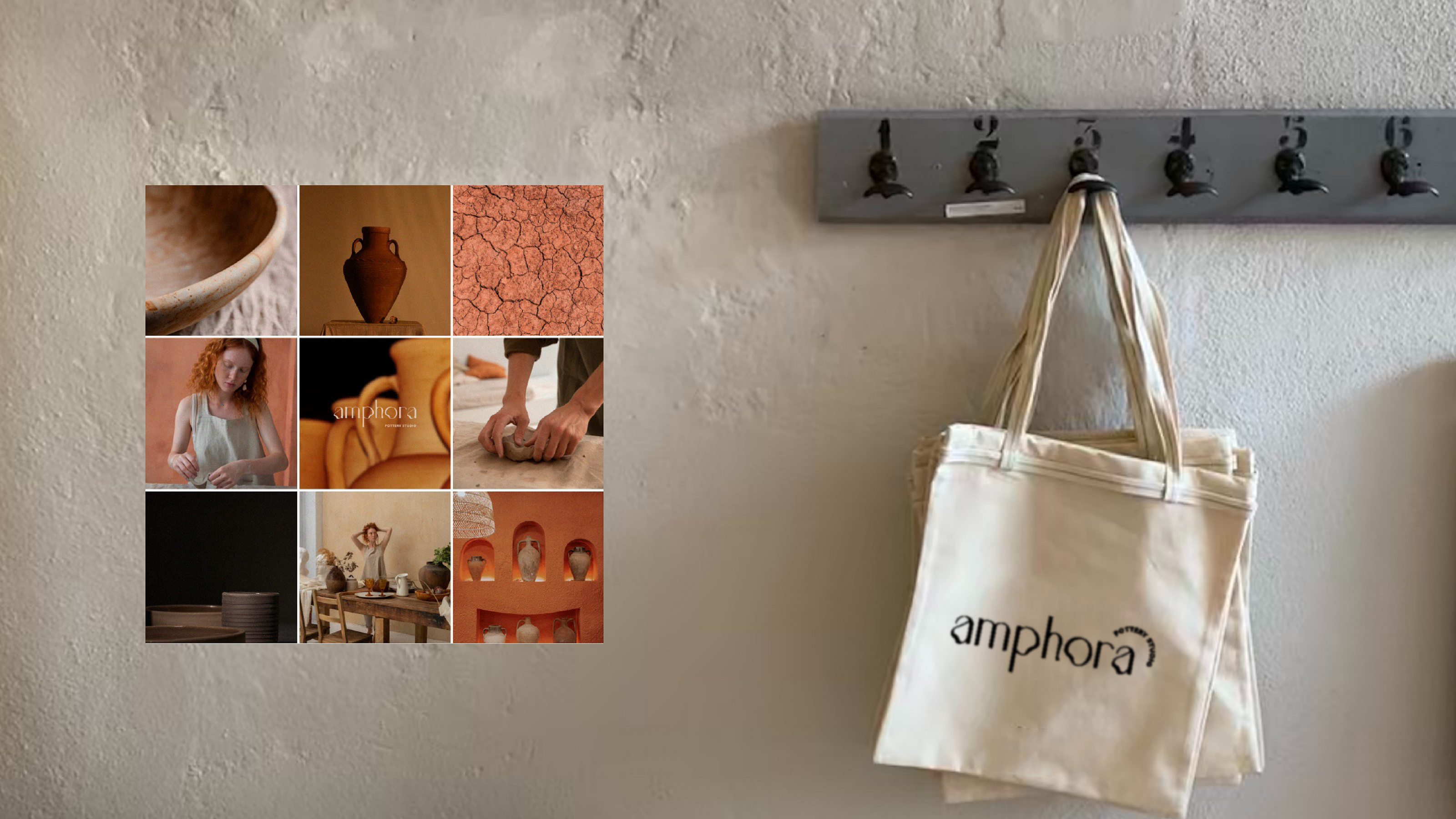 Amphora pottery studio | Амфора гончарная мастерская — Изображение №7 — Брендинг на Dprofile