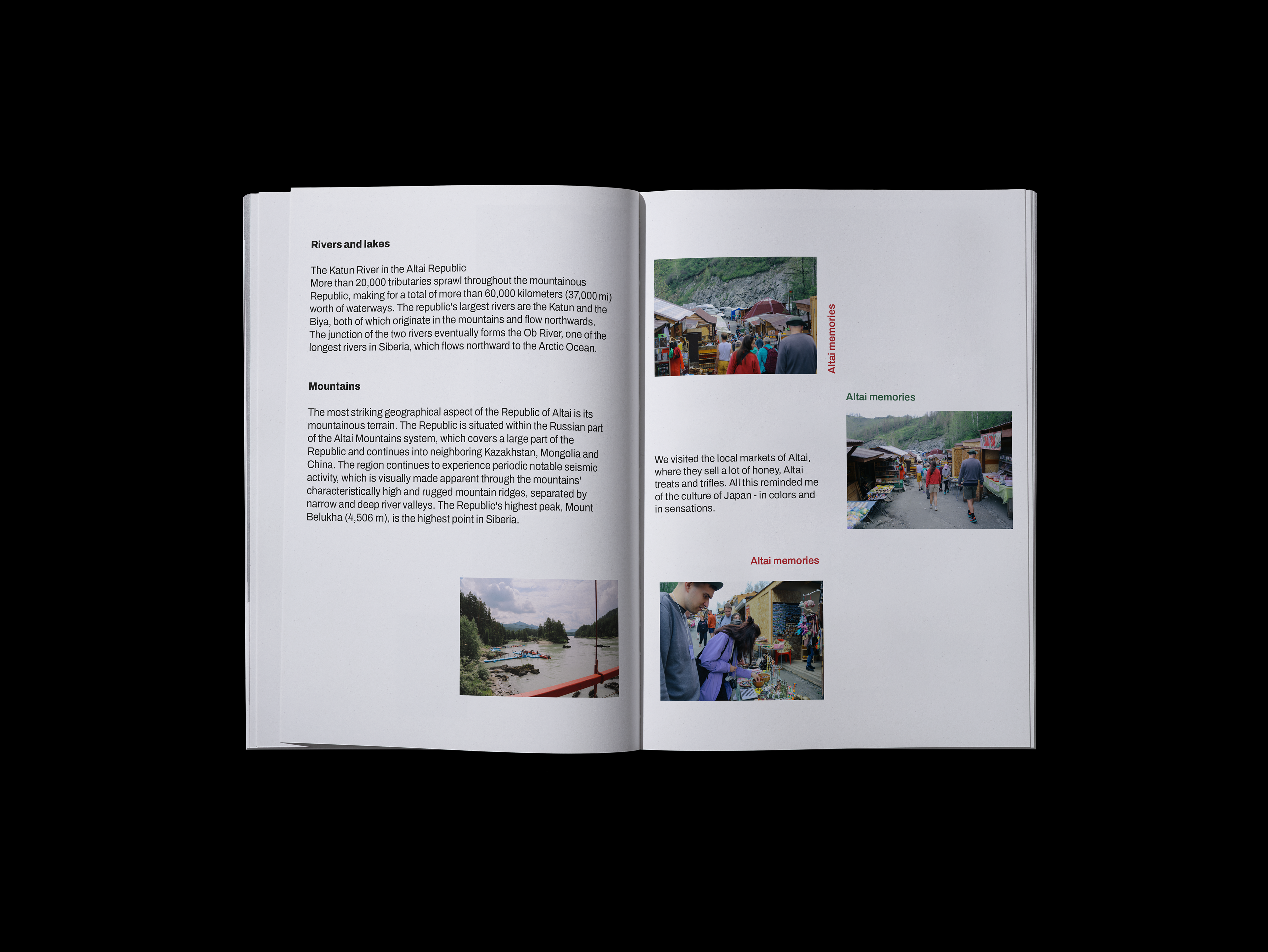 Photo book Altay memories — Изображение №2 — Графика на Dprofile