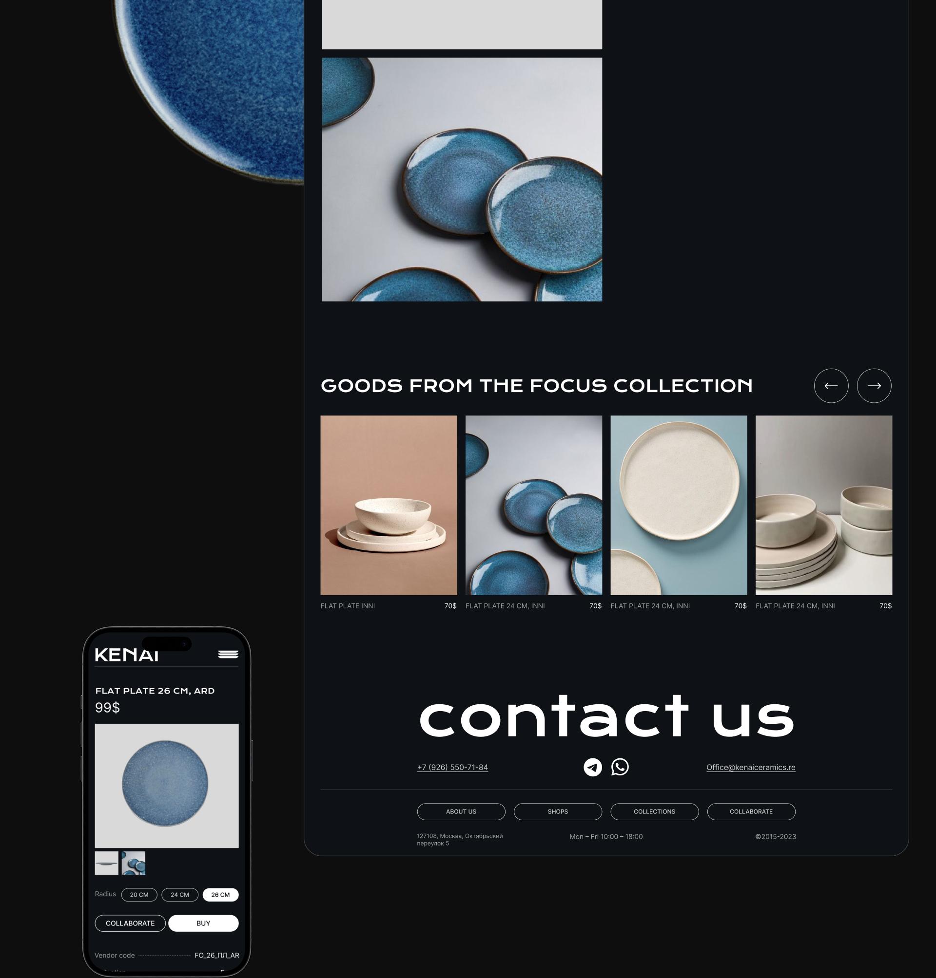 Redesign of an online ceramicware store — Изображение №8 — Интерфейсы, Маркетинг на Dprofile