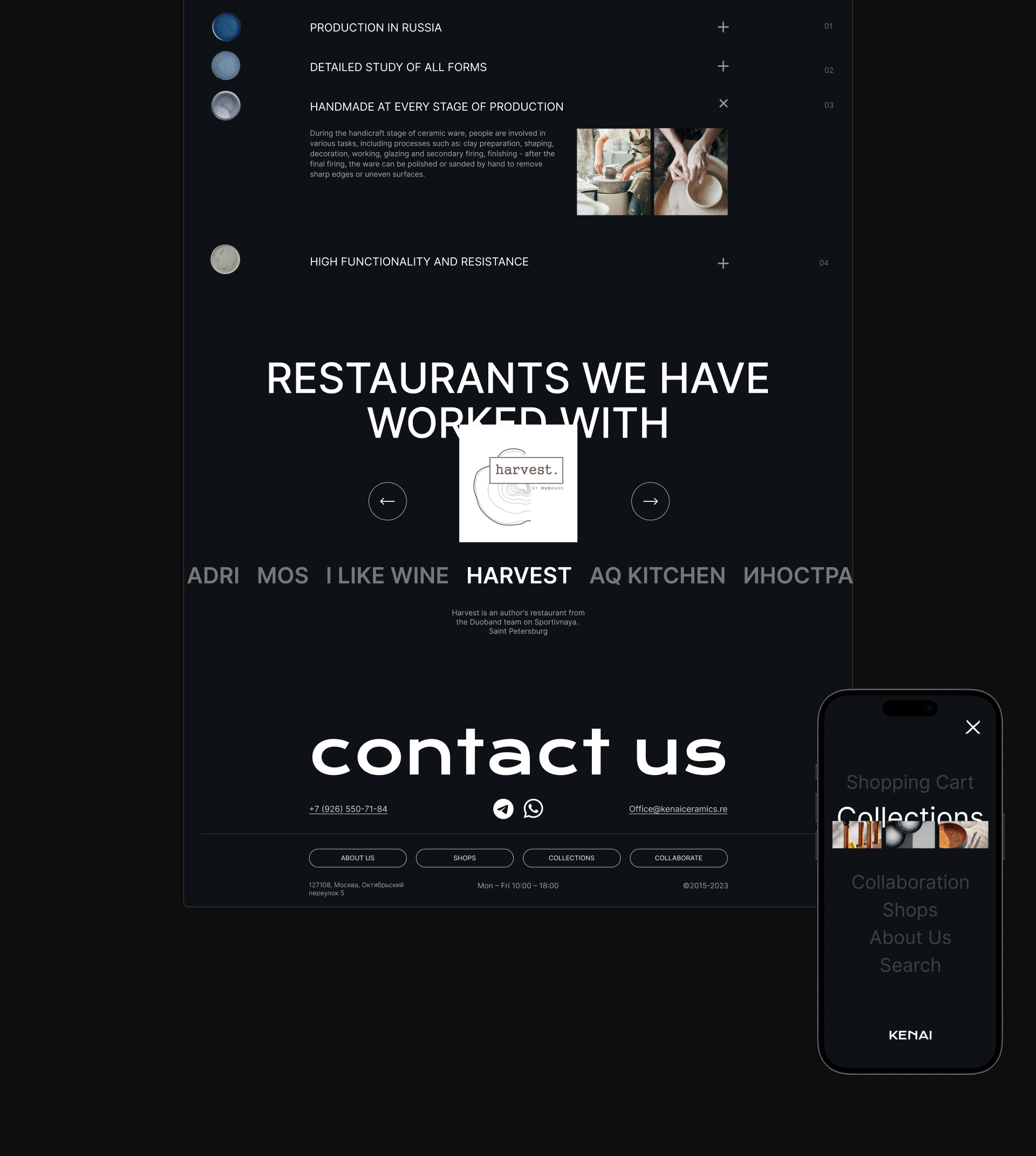 Redesign of an online ceramicware store — Изображение №3 — Интерфейсы, Маркетинг на Dprofile