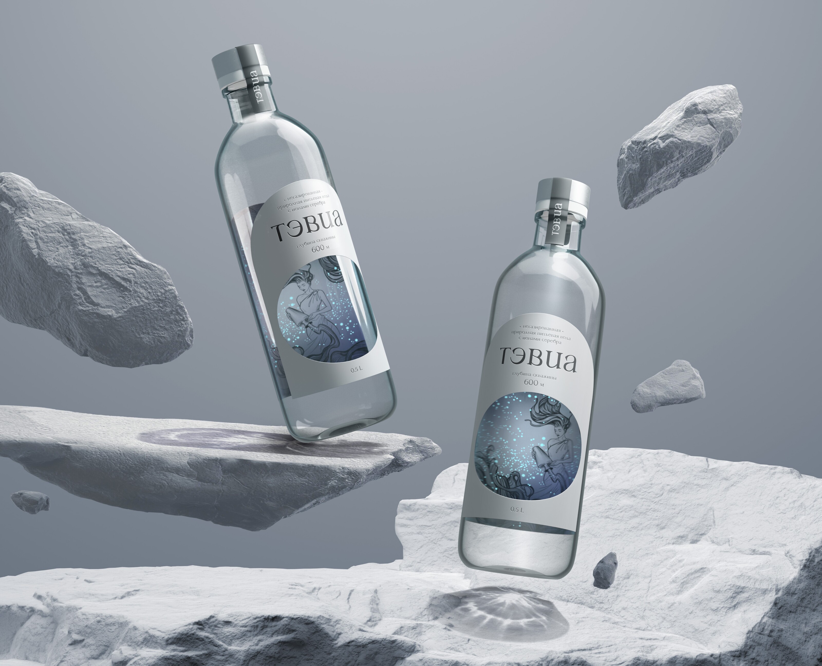 Тэвиа — Брендинг, 3D на Dprofile