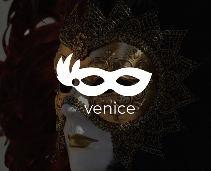Выставка Венецианских масок — Брендинг, Иллюстрация на Dprofile