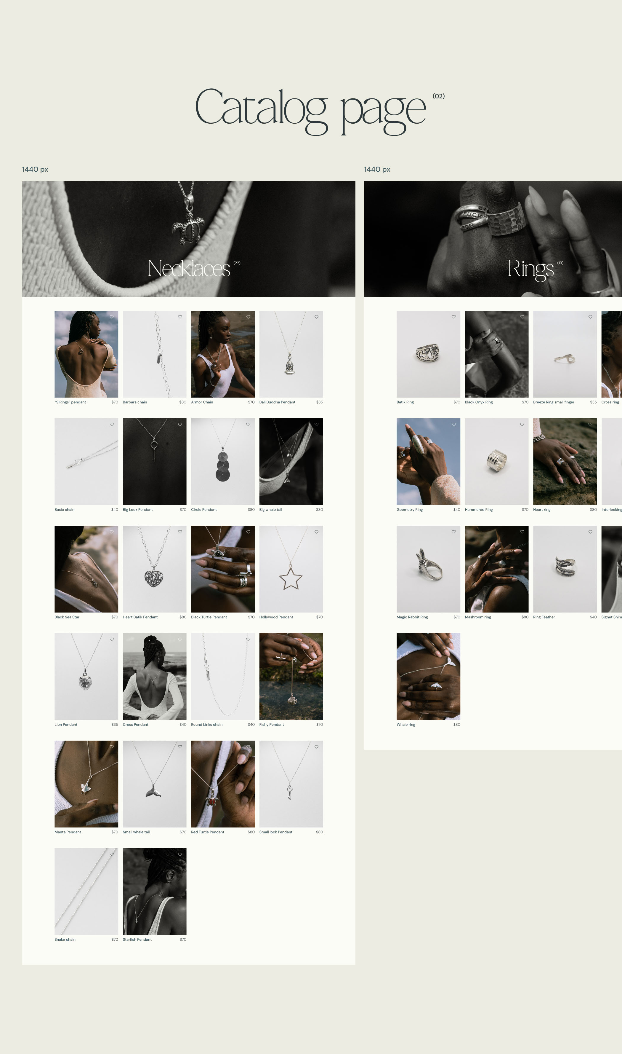 OM Jewelry | Online store — Изображение №5 — Интерфейсы на Dprofile